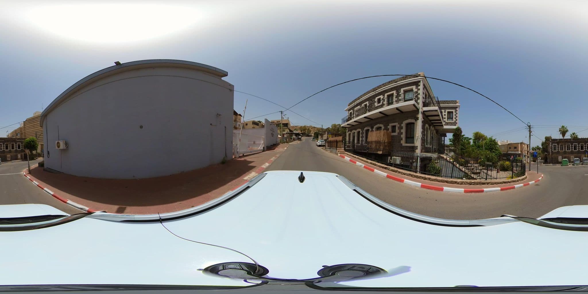 Street view near Beit Vardi, Tiberias — © Evgeniy360 (CC BY-SA · Mapillary)