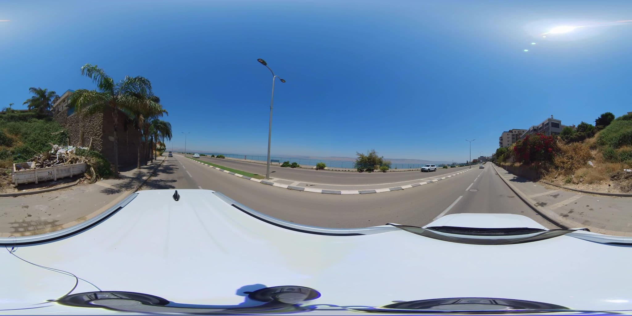 Street view near Royal Vews, Tiberias — © Evgeniy360 (CC BY-SA · Mapillary)