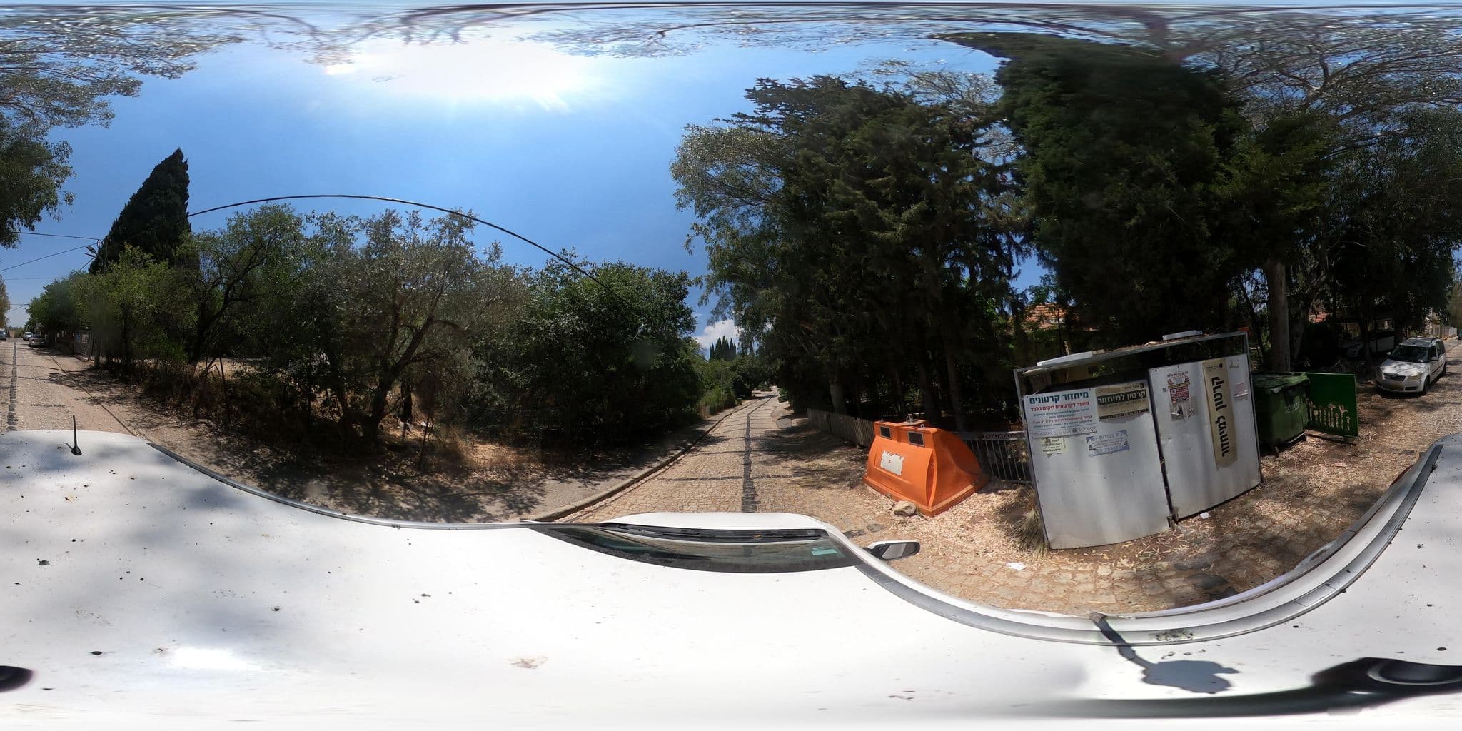 Street view near Pina Barosh, Rosh Pinna — © NadavEYZ (CC BY-SA · Mapillary)