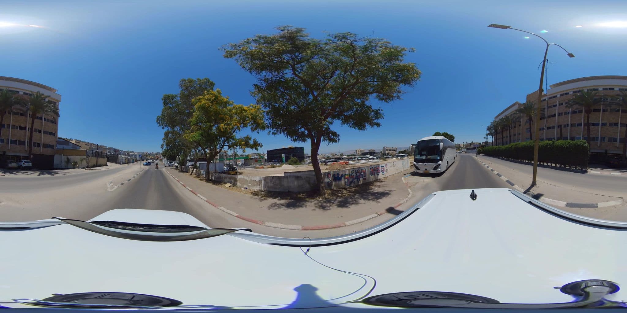 Street view near Restal Hotel, Tiberias — © Evgeniy360 (CC BY-SA · Mapillary)