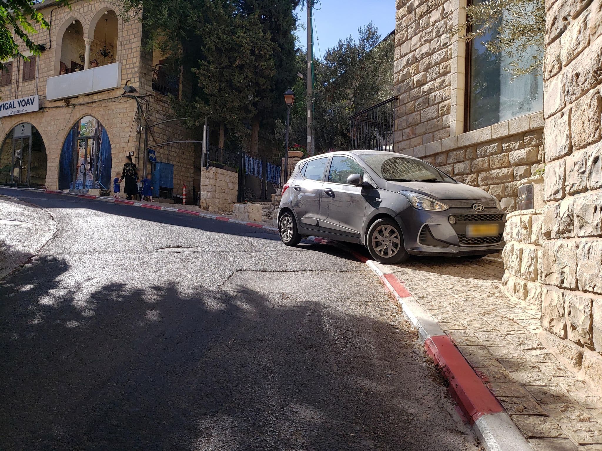 Street view near Old City Inn, Safed — © mapper8573723 (CC BY-SA · Mapillary)
