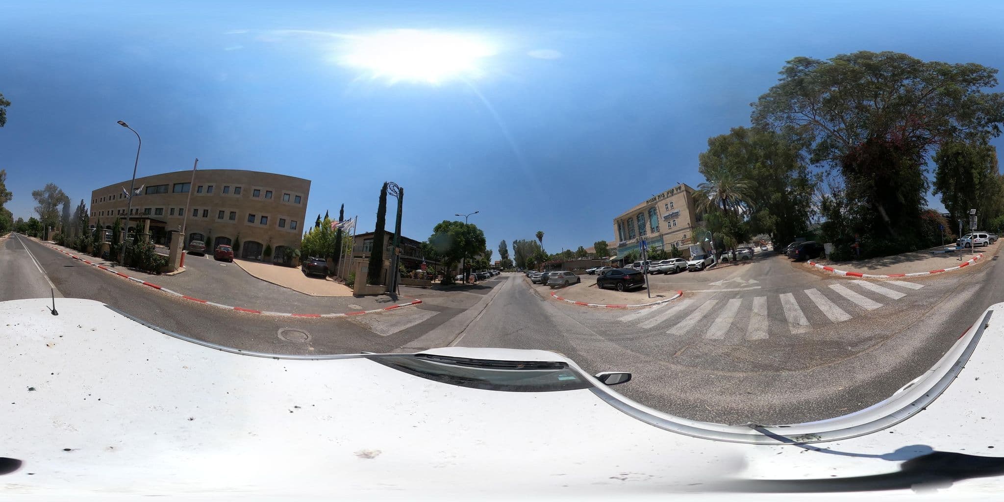 Street view near Edmond Hotel, Rosh Pinna — © NadavEYZ (CC BY-SA · Mapillary)
