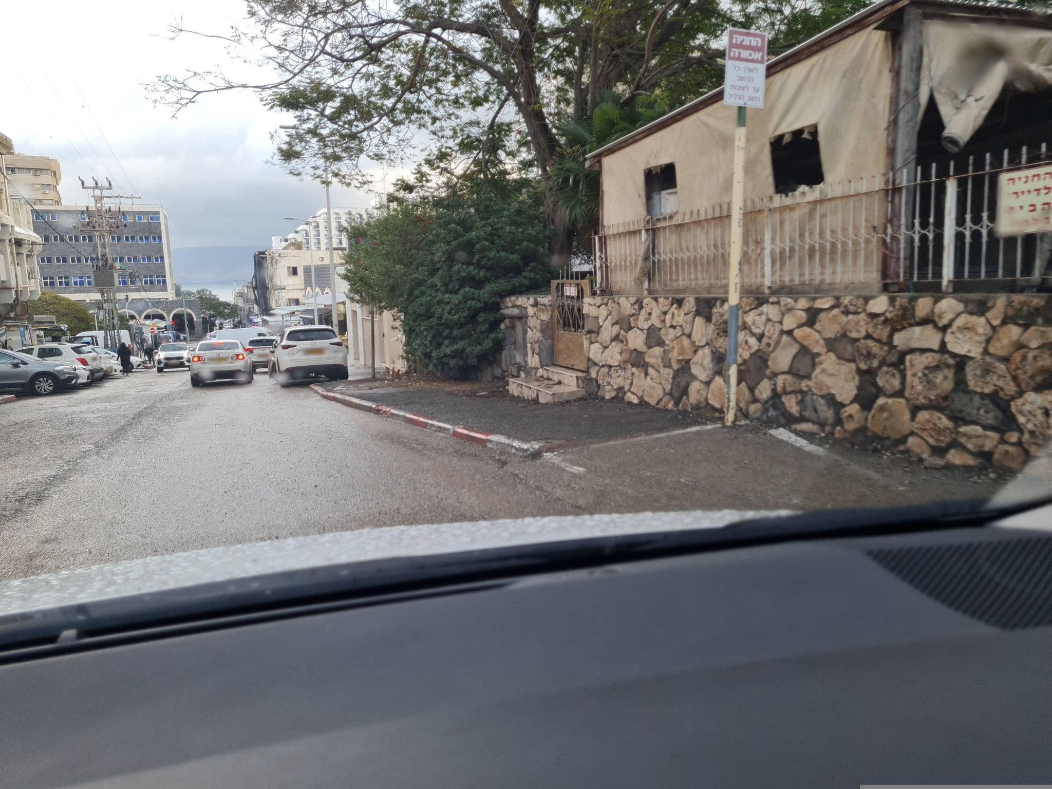 Street view near Bridge to Peace, Tiberias — © intertown2 (CC BY-SA · Mapillary)