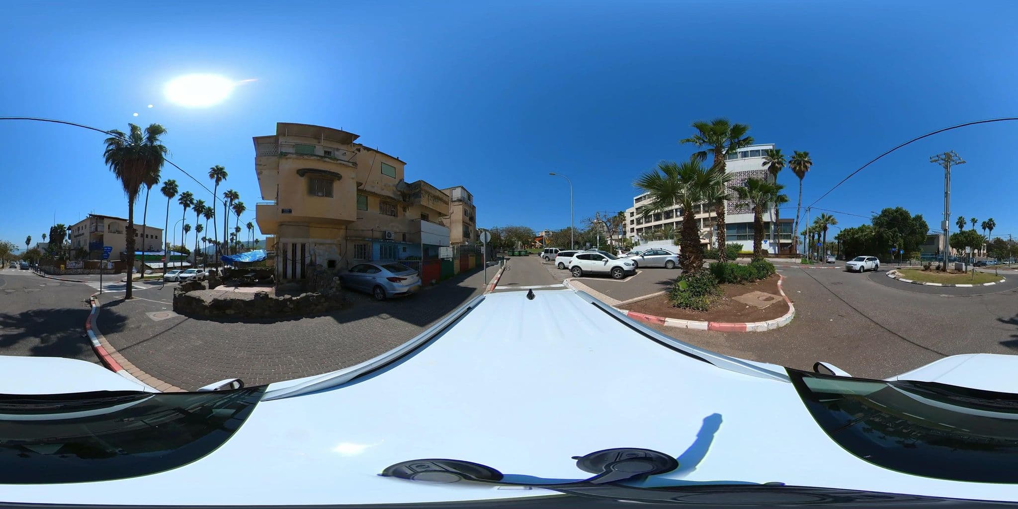 Street view near Havaya Tiberias, Tiberias — © Evgeniy360 (CC BY-SA · Mapillary)