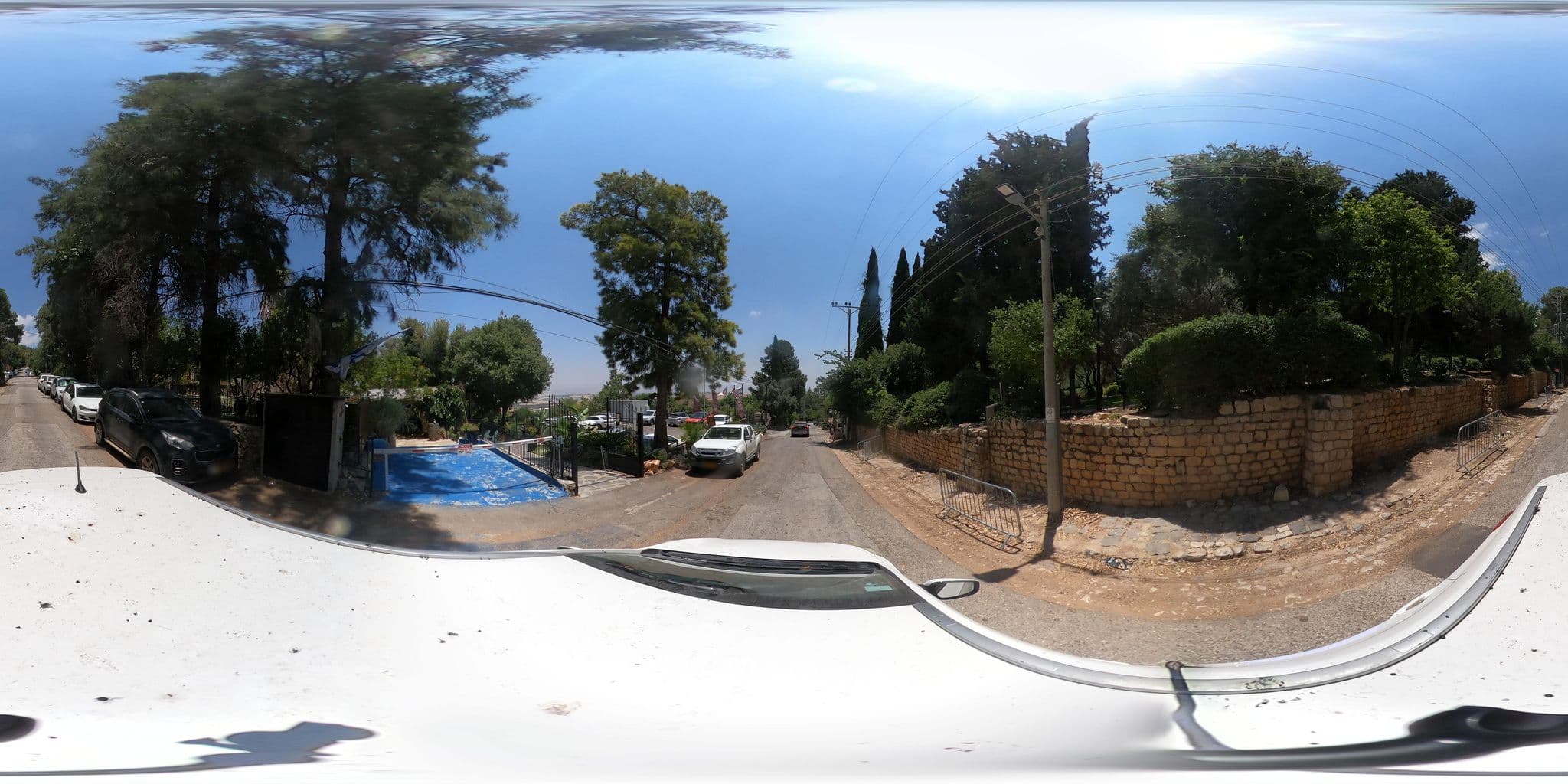 Street view near Pina barosh, Rosh Pinna — © NadavEYZ (CC BY-SA · Mapillary)