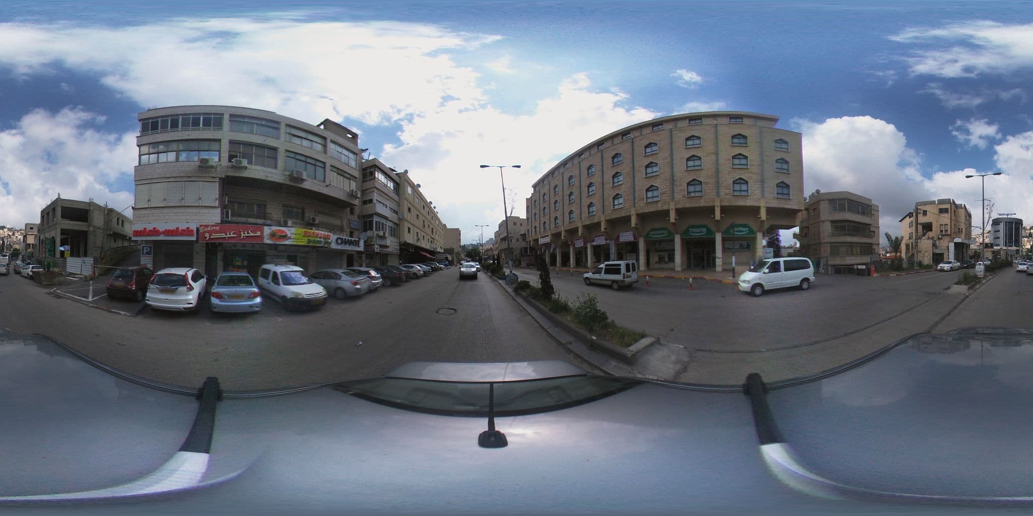 Street view near intercontinental jacir palace, Nazareth — © fjgeoformation (CC BY-SA · Mapillary)