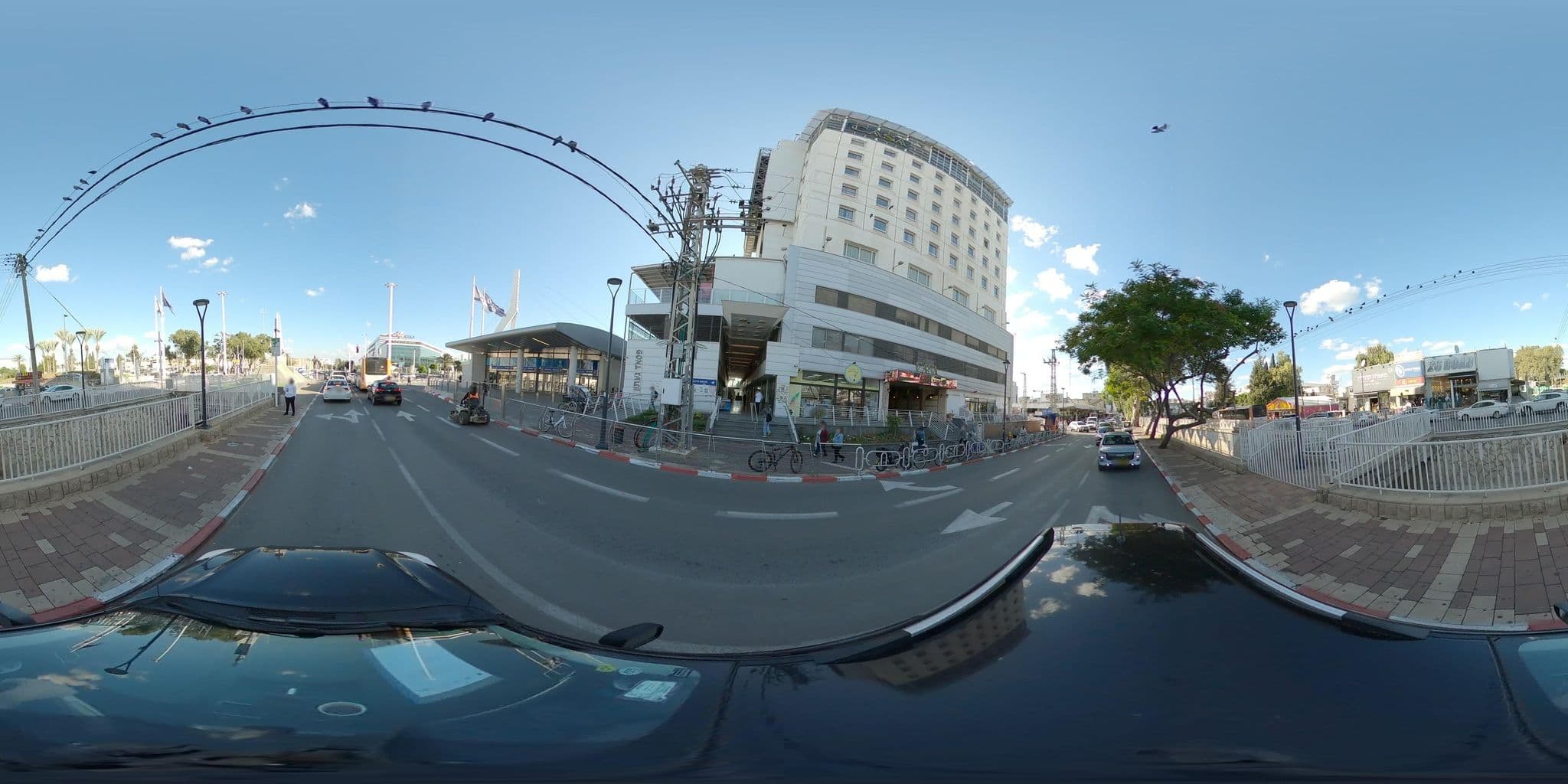 Street view near Casa Boutique Hotel, Nahariyya — © fjgeoformation (CC BY-SA · Mapillary)