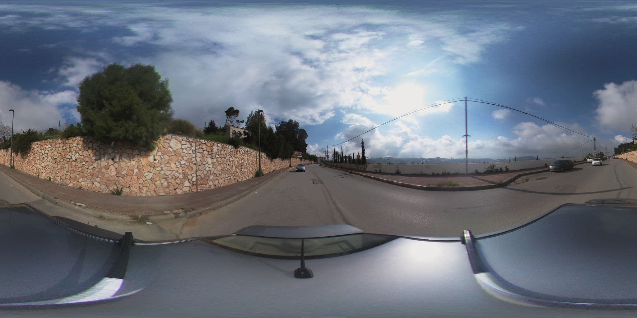 Street view near St Gabriel Hotel Nazareth, Nazareth — © fjgeoformation (CC BY-SA · Mapillary)