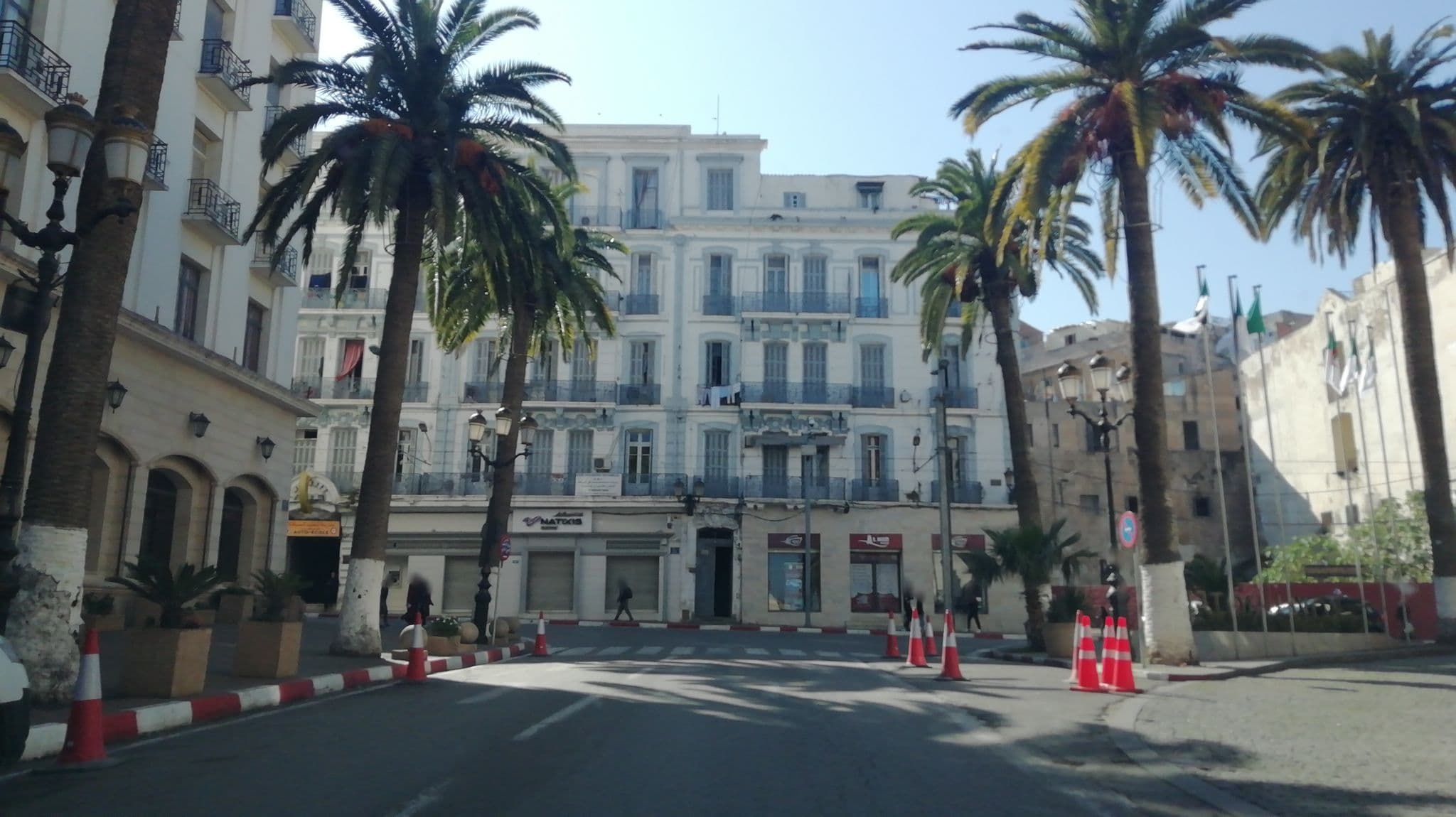 Street view near Hotel Timgad, Oran — © mapdz (CC BY-SA · Mapillary)