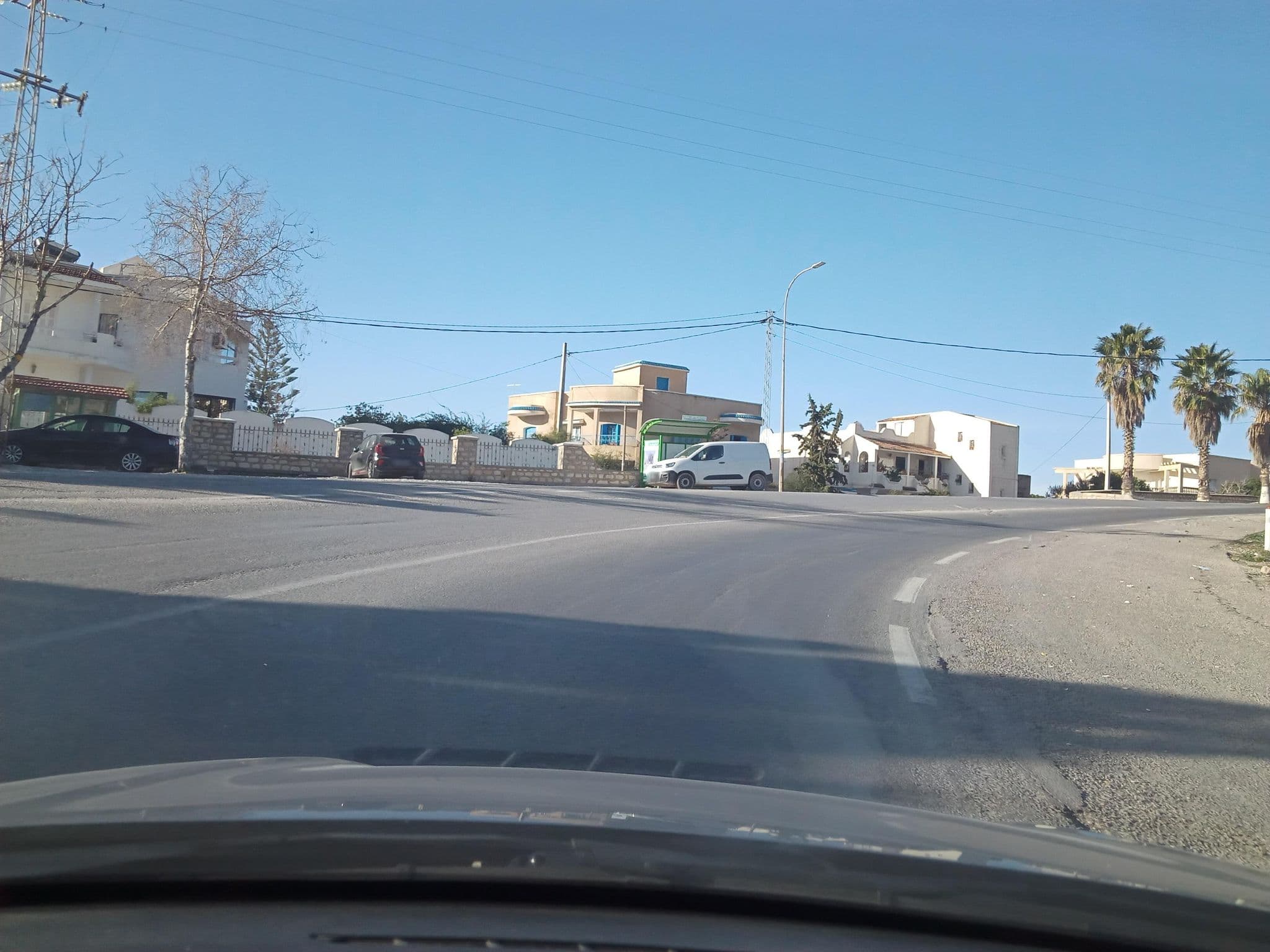 Street view near hotel les pins, El Kef — © hedhilifaycel (CC BY-SA · Mapillary)