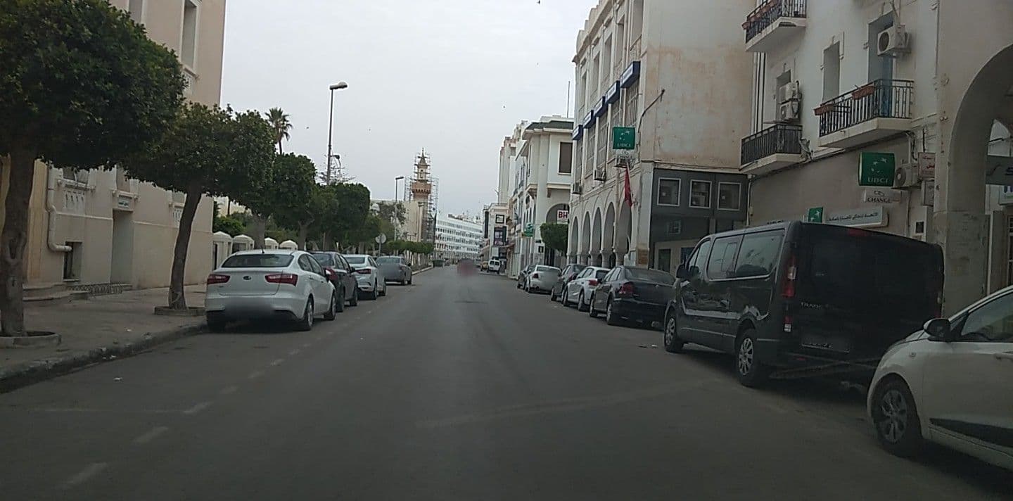 Street view near Zitouna, Sfax — © tarakff (CC BY-SA · Mapillary)