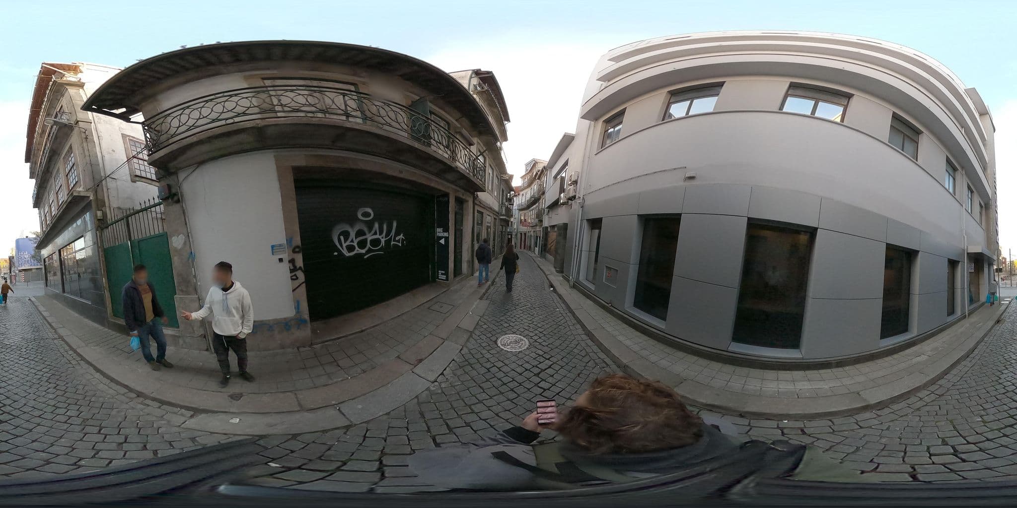 Street view near Hotel Mercure Santa Catarina, Porto