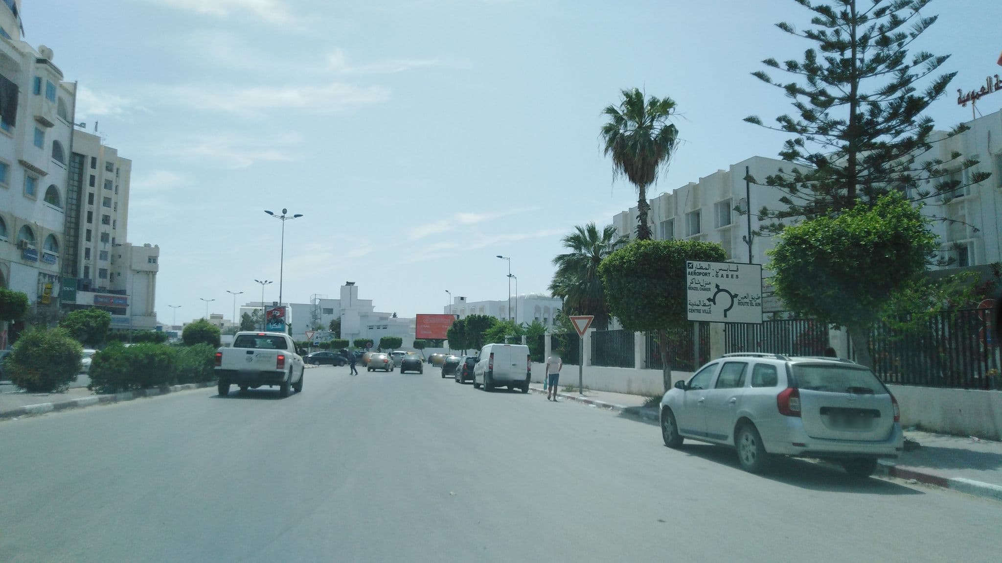 Street view near hotel yasmine, Sfax — © mhaddar (CC BY-SA · Mapillary)
