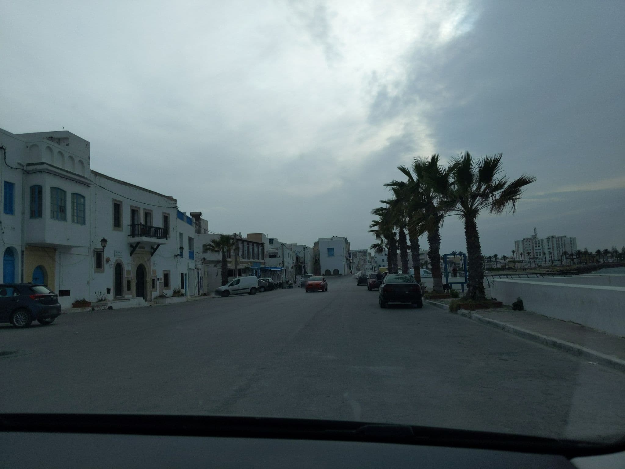 Street view near Dar Jamila, Mahdia — © biobuur (CC BY-SA · Mapillary)