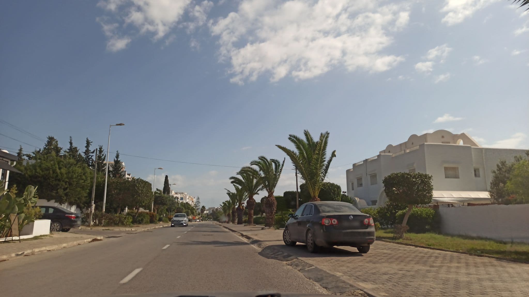 Street view near Residence Romane, Hammamet — © ghassen98 (CC BY-SA · Mapillary)