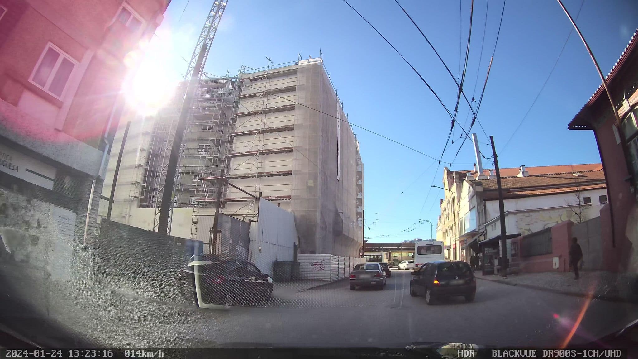 Street view near Hotel Oslo, Coimbra — © sanjorgepinho (CC BY-SA · Mapillary)