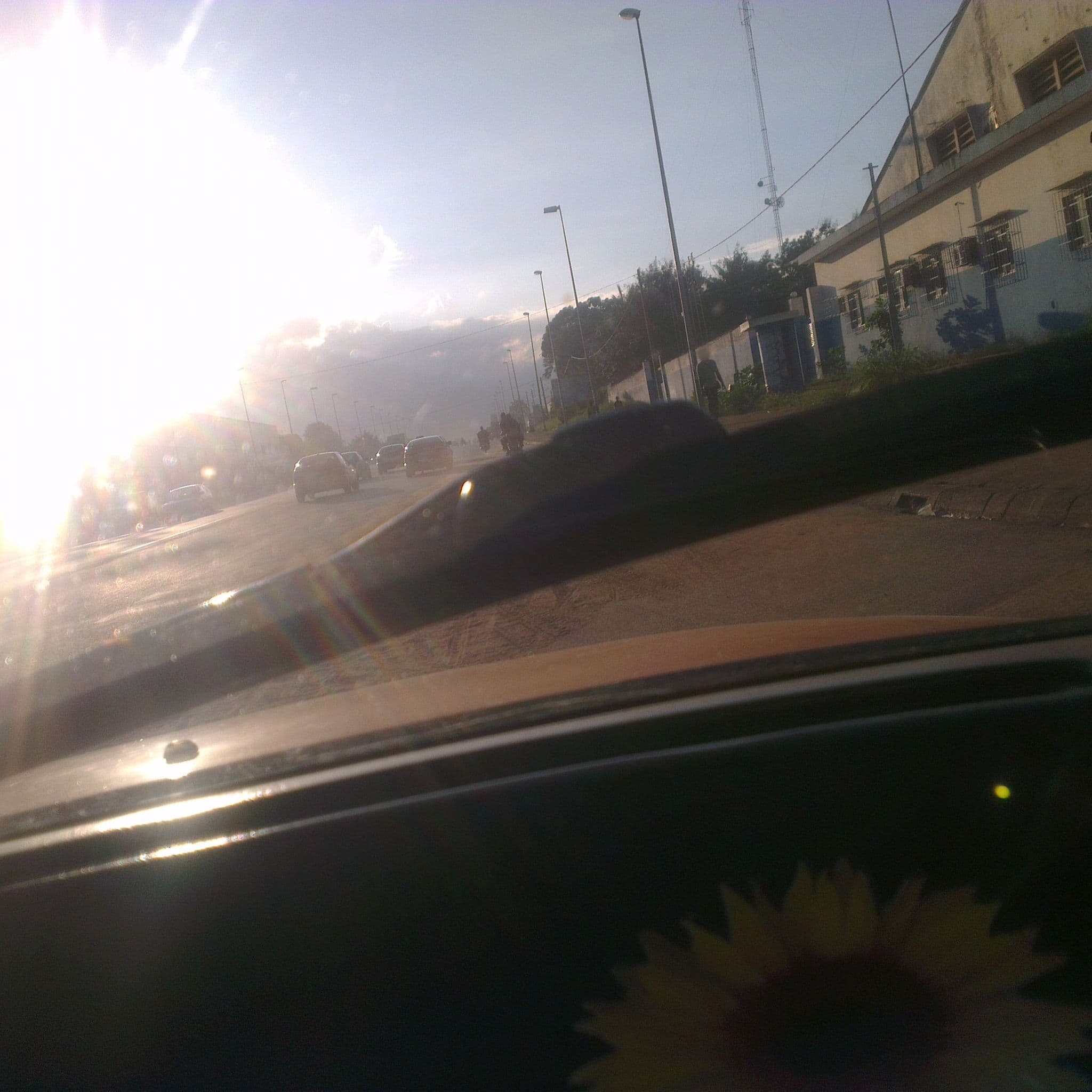 Street view near Hotel Becely, Bouaké — © hoavo (CC BY-SA · Mapillary)