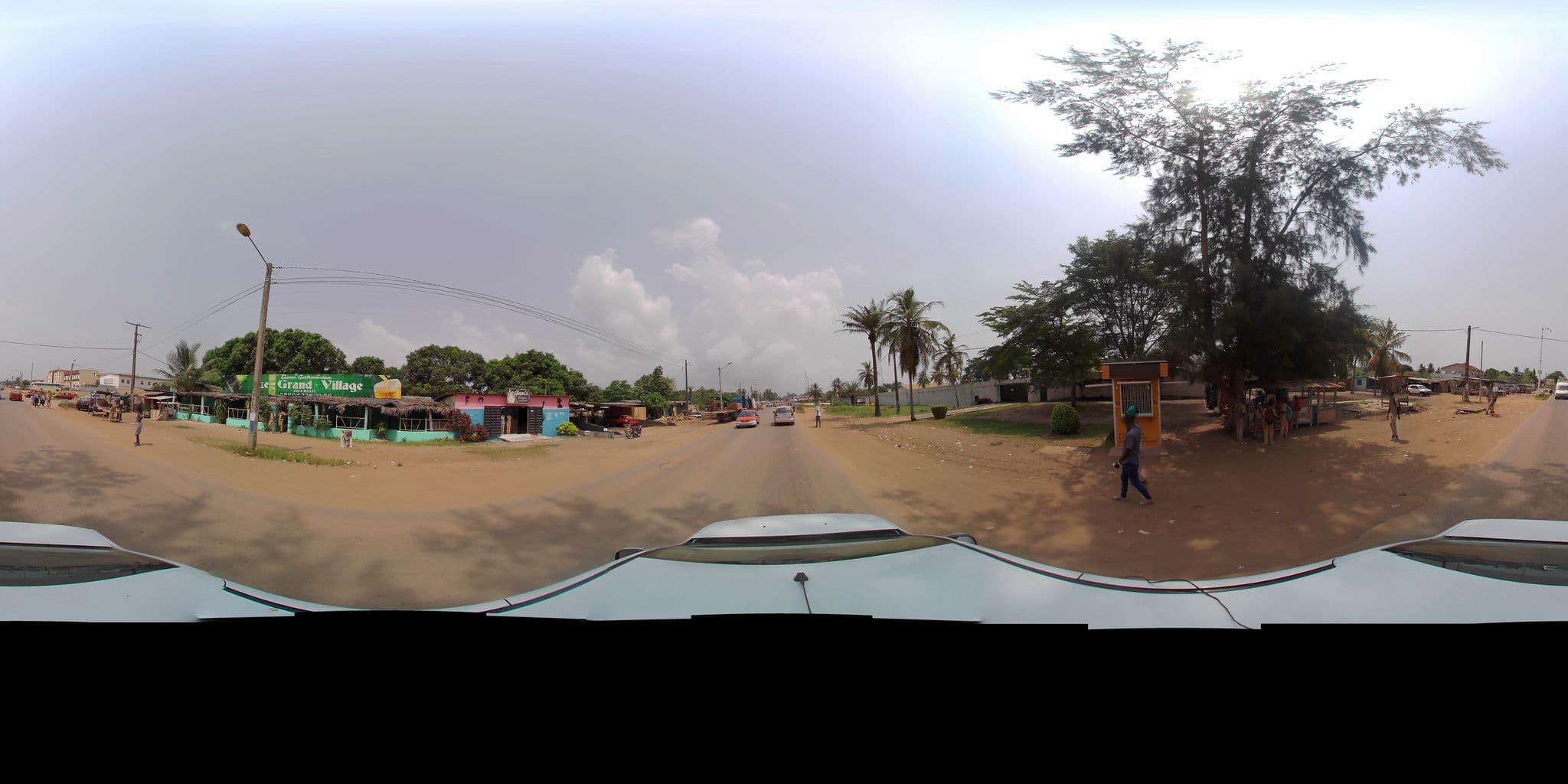 Street view near Room 4105 Maffouet Hotel, Grand-Bassam — © cign (CC BY-SA · Mapillary)