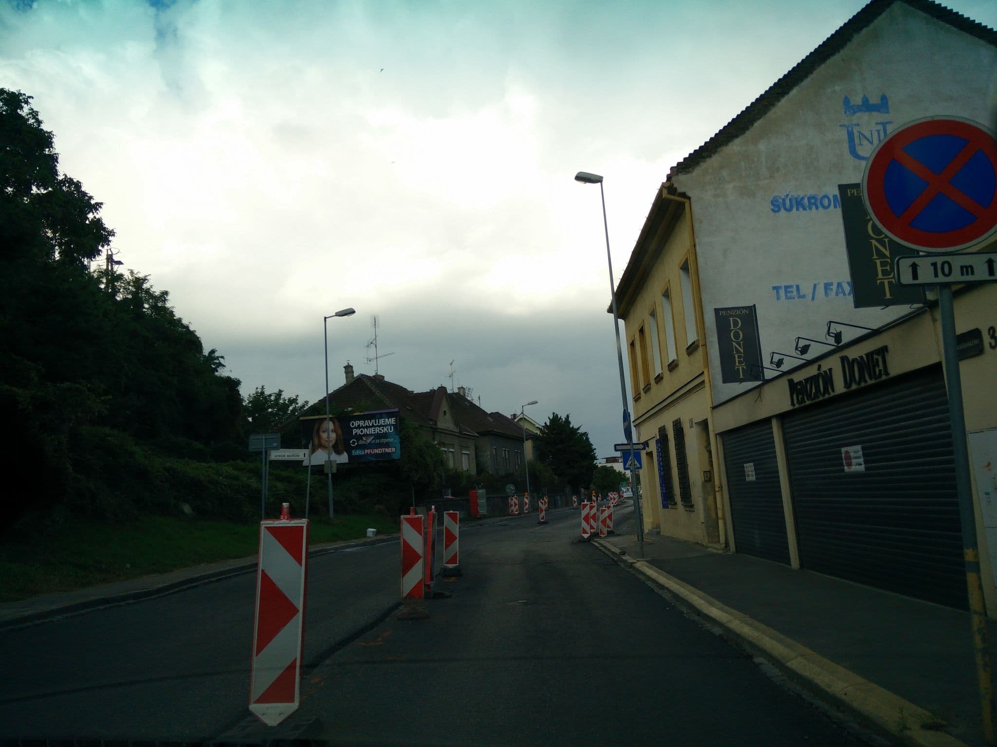 Street view near Juraj's Hostel, Bratislava — © karolb (CC BY-SA · Mapillary)