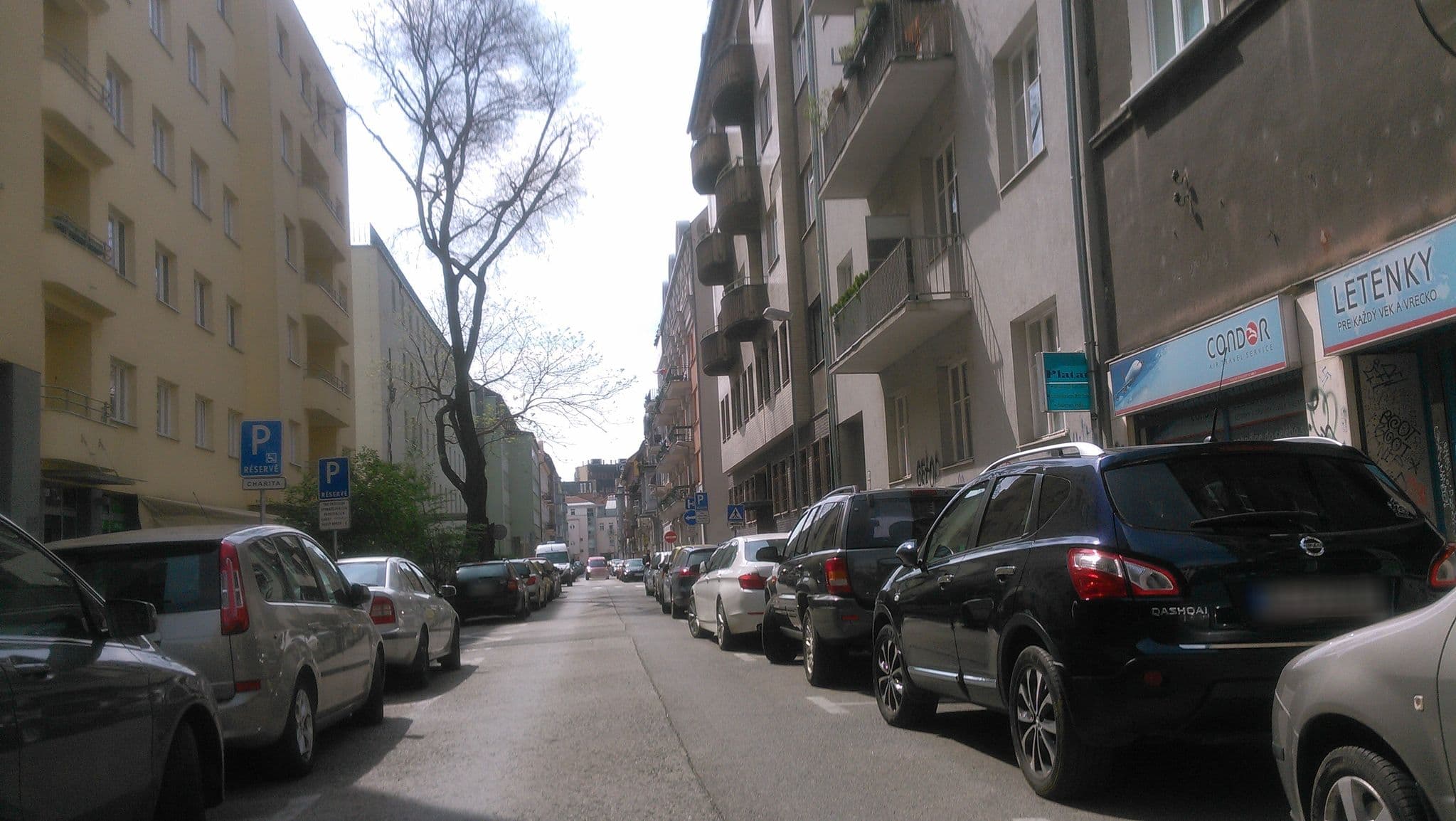 Street view near Charitas - turistická ubytovňa, Bratislava — © michalp (CC BY-SA · Mapillary)