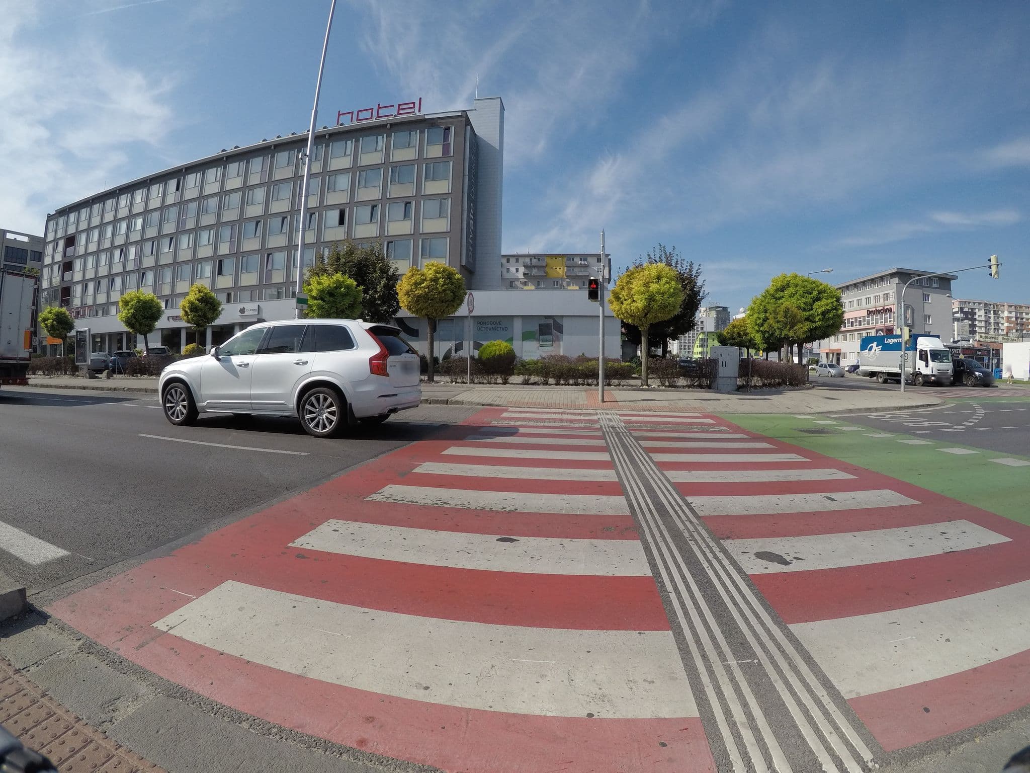 Street view near Hotel Aston, Bratislava — © jose1711 (CC BY-SA · Mapillary)