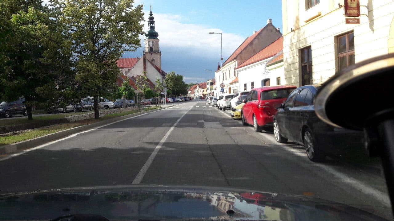 Street view near Penzión Club M.K.M. Modra, Modra — © durko_freemap (CC BY-SA · Mapillary)