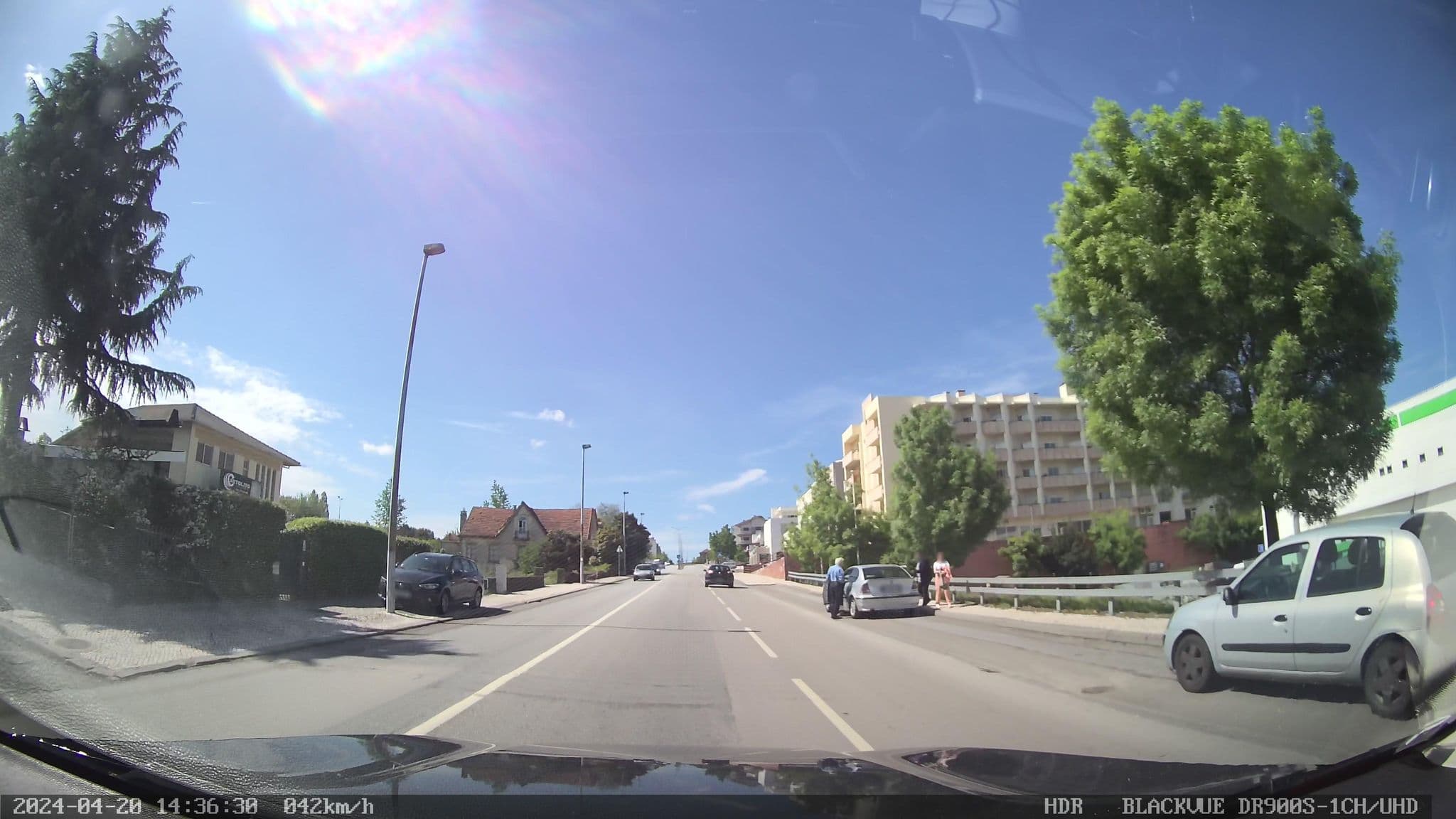 Street view near Hotel Durão, Abraveses — © sanjorgepinho (CC BY-SA · Mapillary)