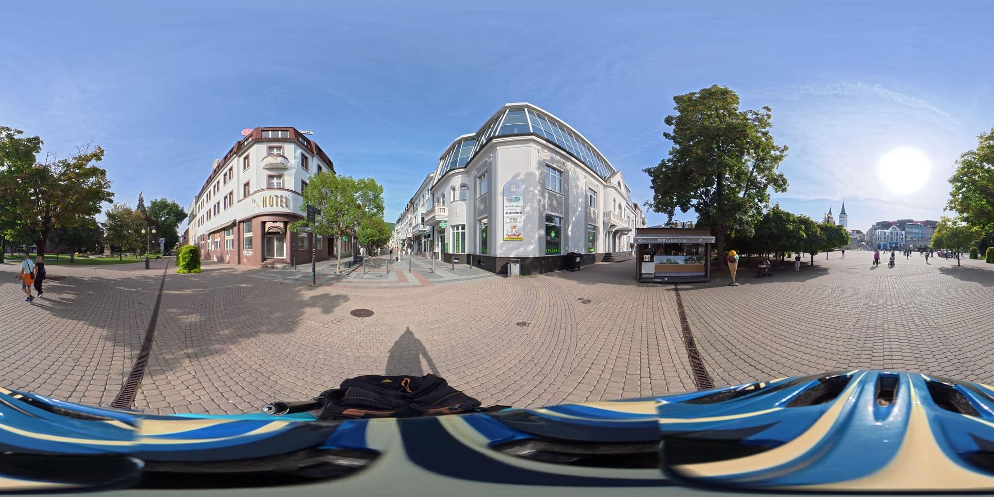 Street view near Hotel Astoria Zilina, Žilina — © molesnanik (CC BY-SA · Mapillary)