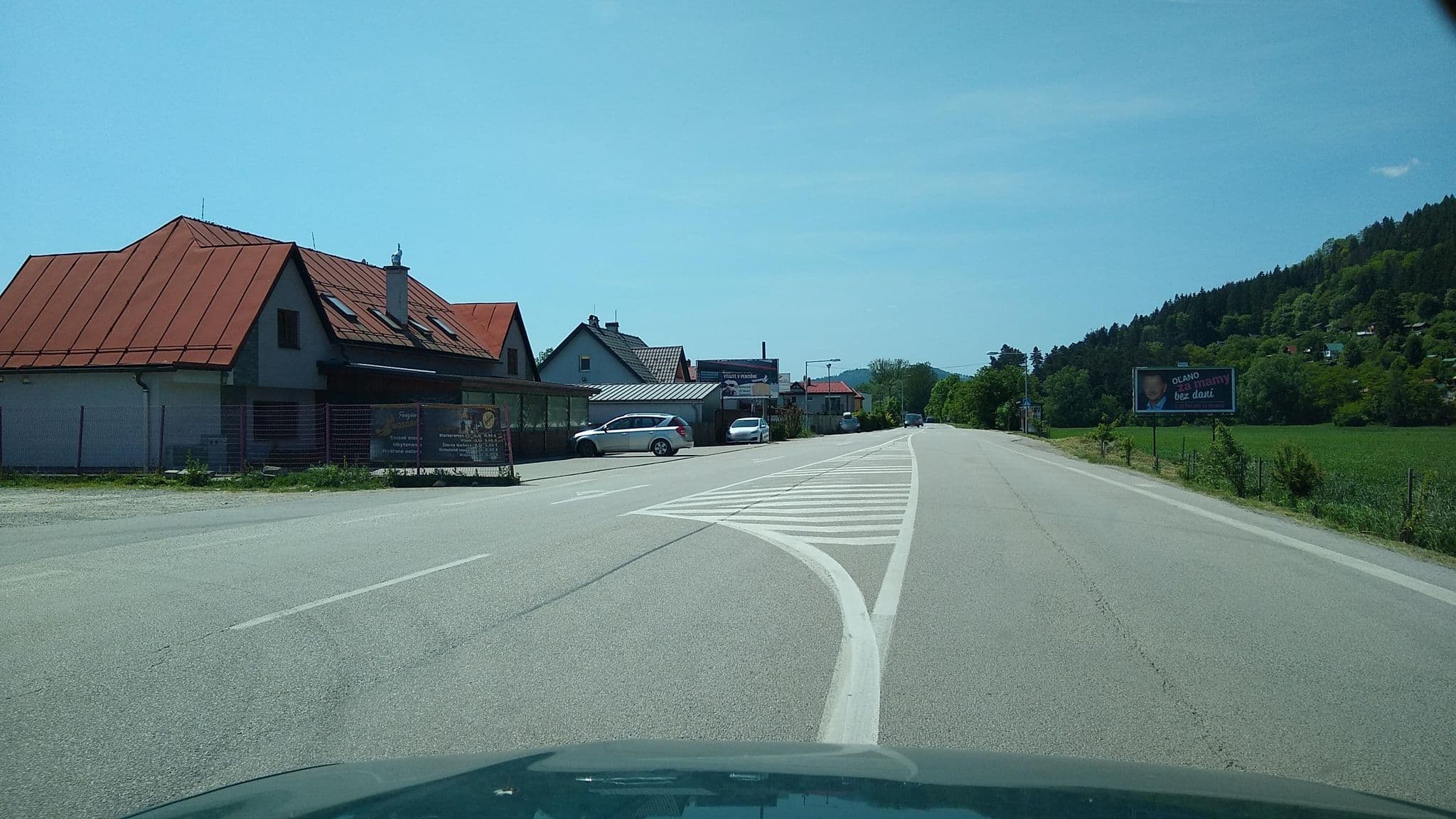 Street view near penzion Bosorka, Teplička nad Váhom — © wegavision (CC BY-SA · Mapillary)