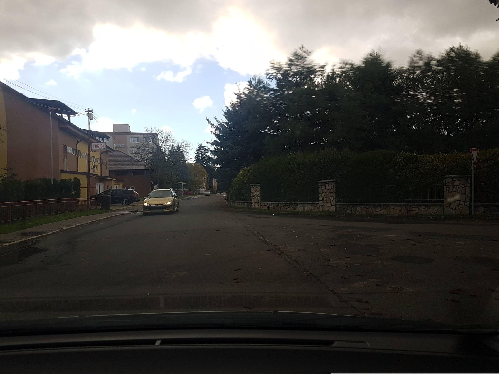 Street view near Penzión Villa Eva, Dudince — © brano (CC BY-SA · Mapillary)