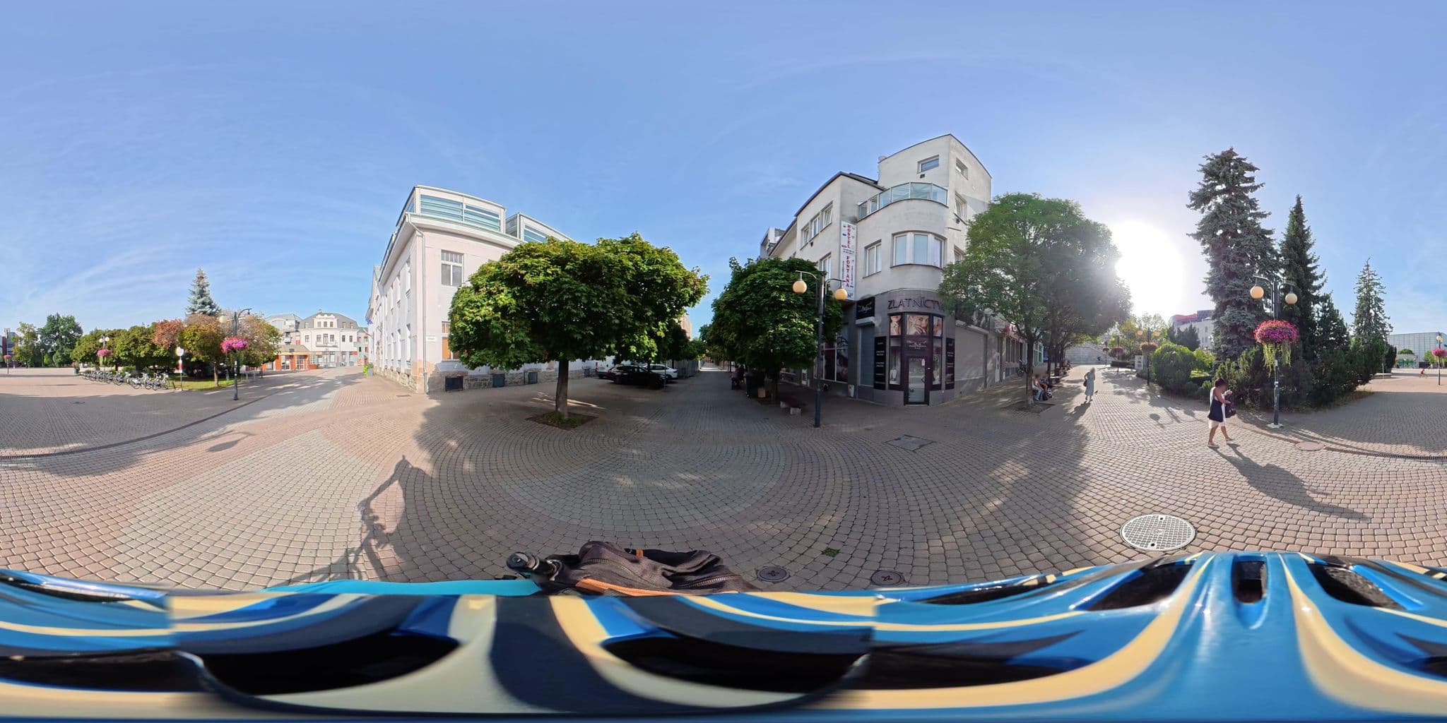 Street view near Fontana Hostel, Žilina — © molesnanik (CC BY-SA · Mapillary)
