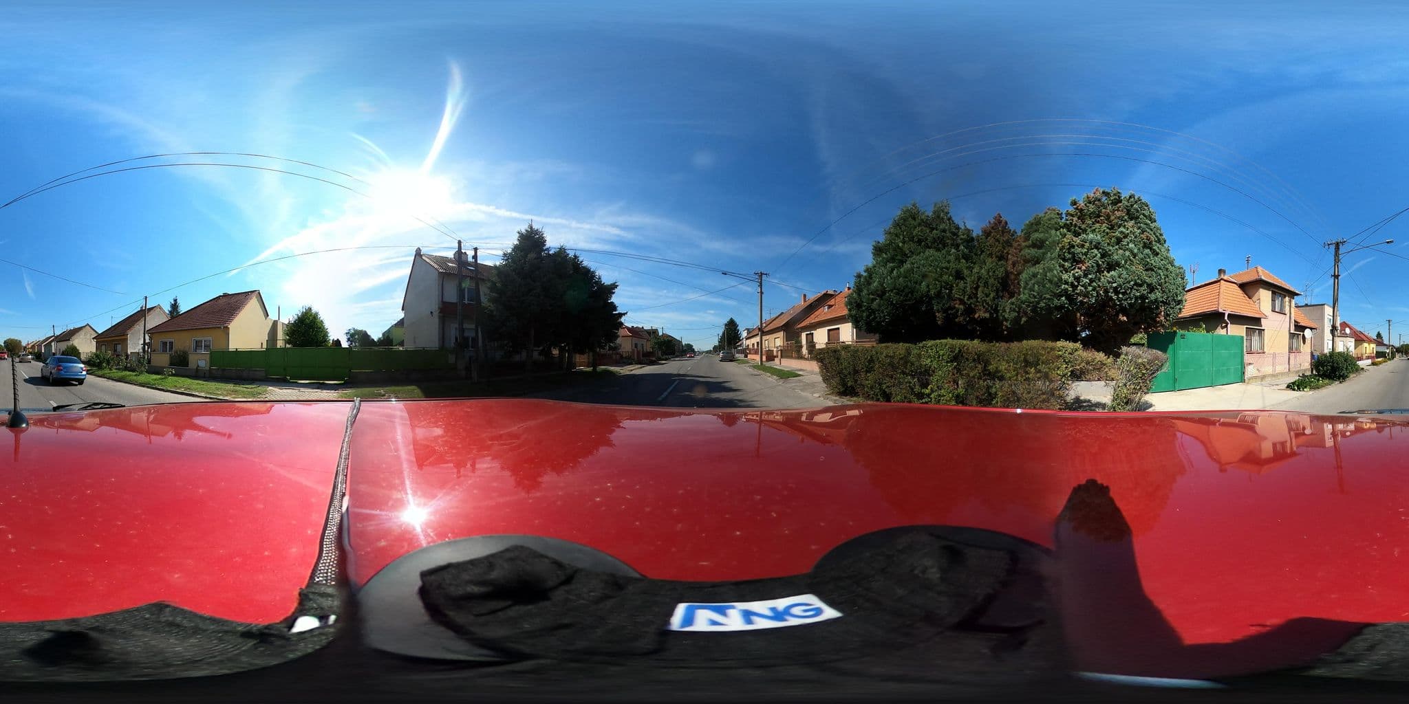 Street view near Penzión Afrodita, Štúrovo — © osminng (CC BY-SA · Mapillary)