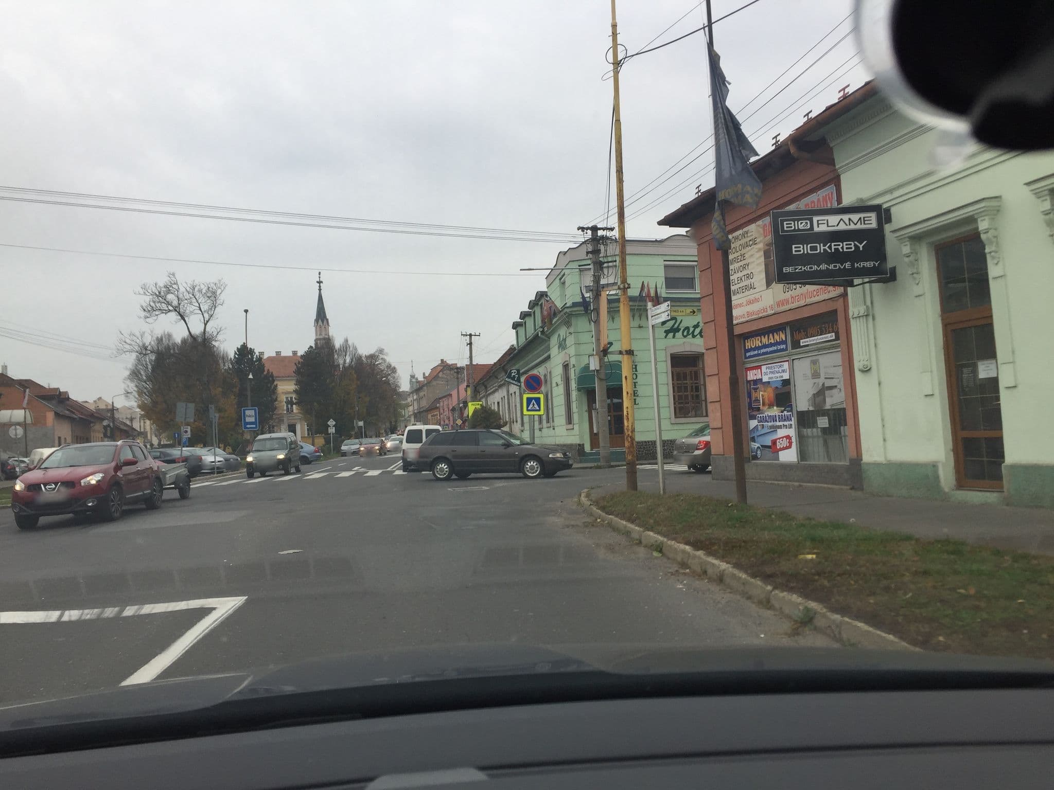 Street view near Hotel a reštaurácia P7, Lučenec — © atze777 (CC BY-SA · Mapillary)