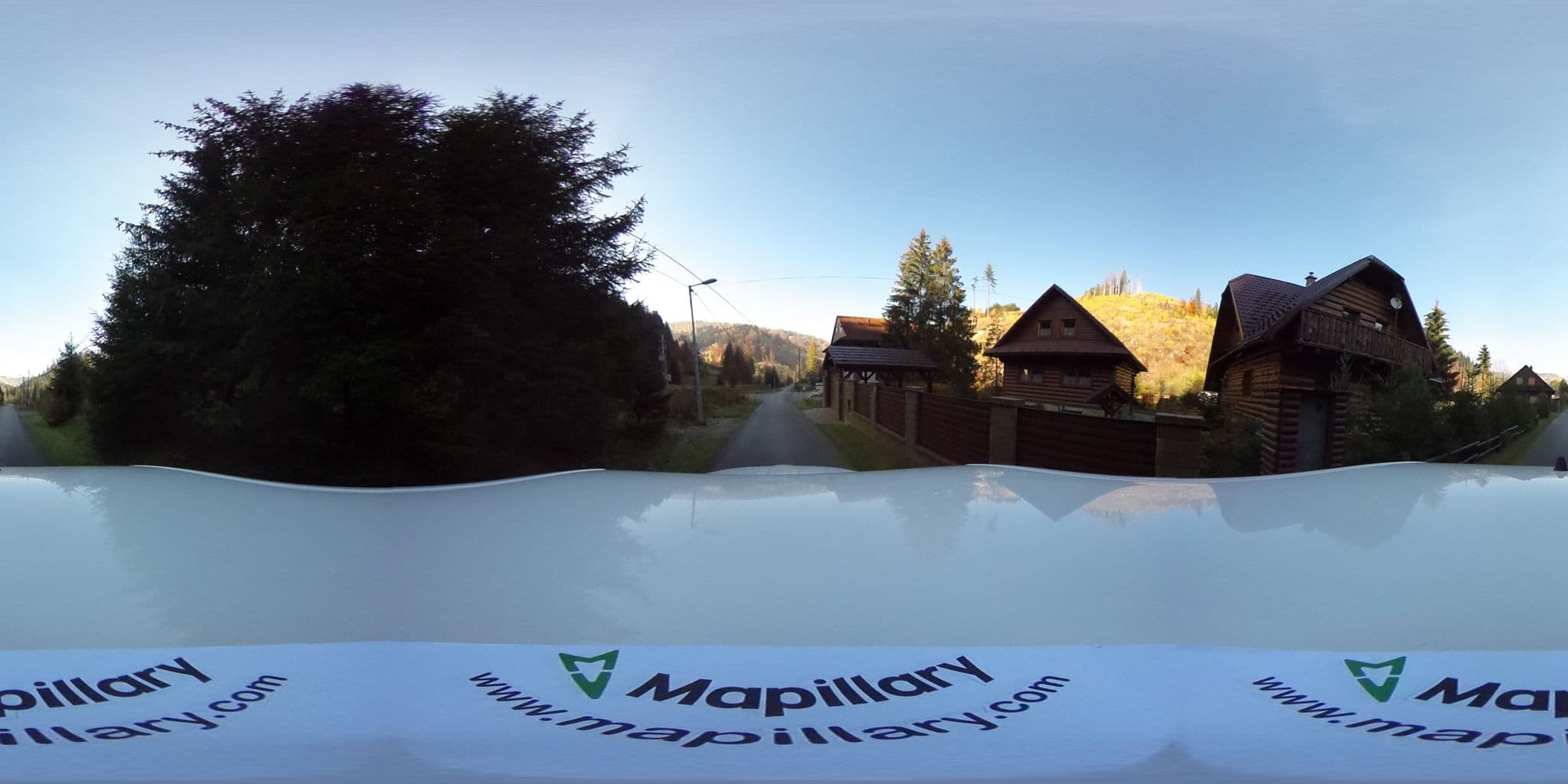 Street view near Chata Eveta, Oščadnica — © kayle (CC BY-SA · Mapillary)