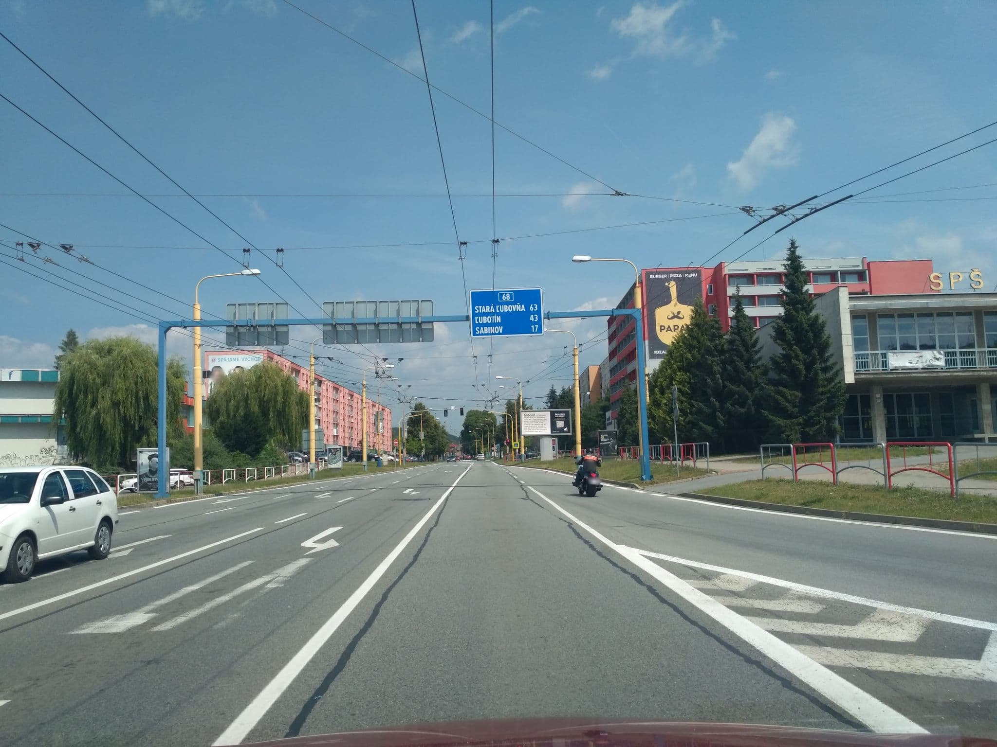 Street view near Hotel Šariš, Prešov — © pavolg (CC BY-SA · Mapillary)