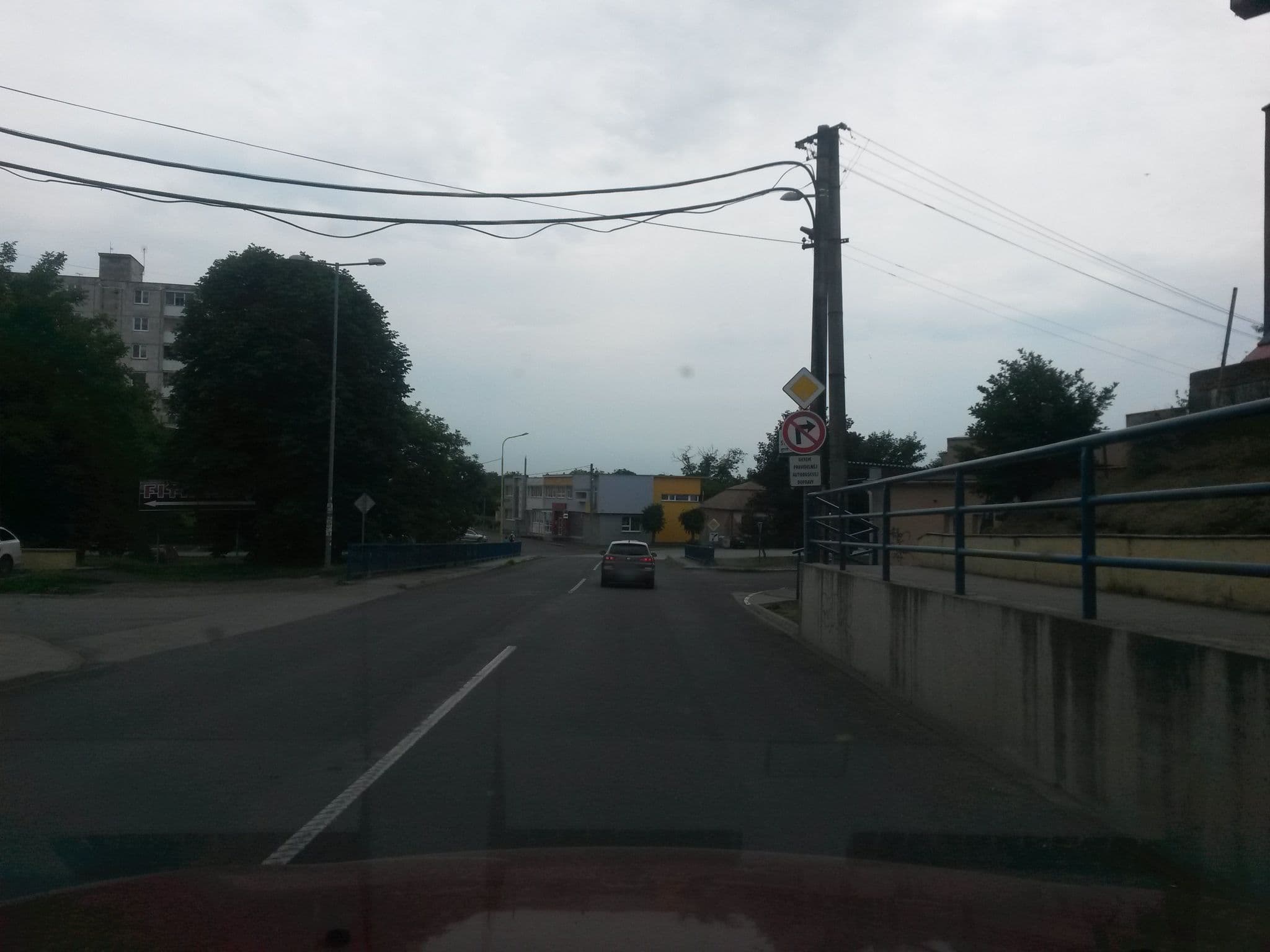 Street view near Penzión Domino, Sečovce — © pavolg (CC BY-SA · Mapillary)