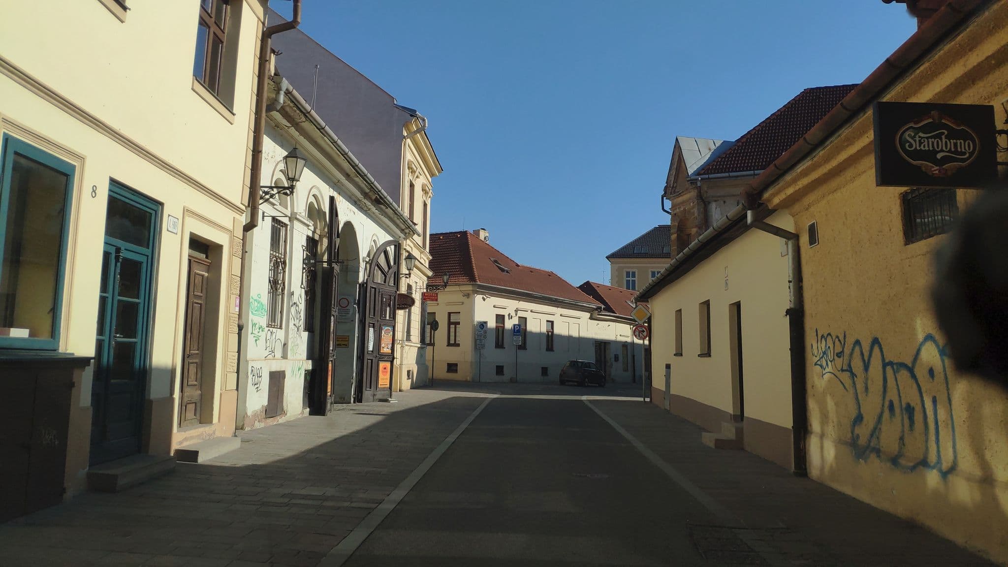 Street view near Cassovia Apartments, Košice — © pavolg (CC BY-SA · Mapillary)