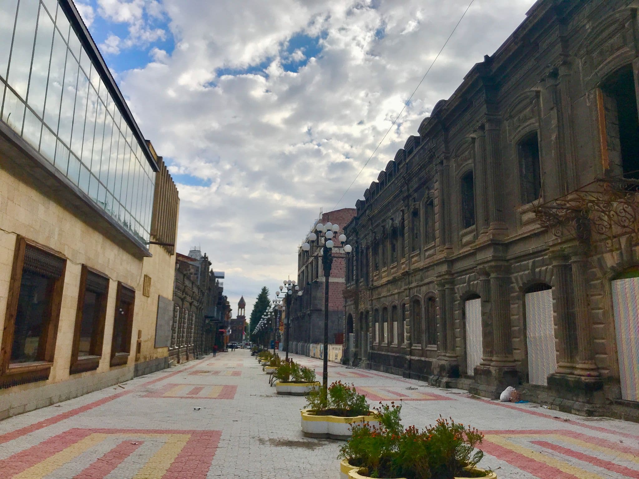 Street view near Arax Hotel, Gyumri — © adavitian (CC BY-SA · Mapillary)
