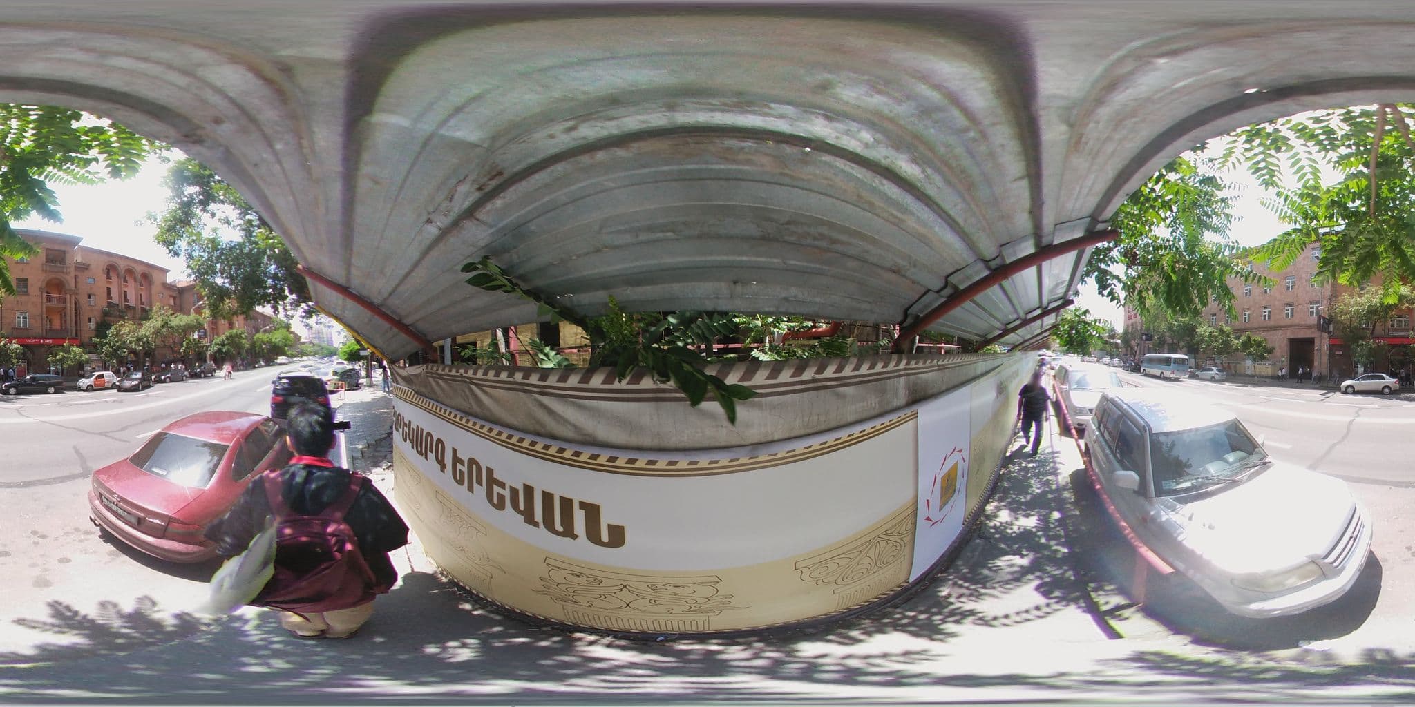 Street view near Cloud7 Pool, Kentron — © shangkuanlc (CC BY-SA · Mapillary)