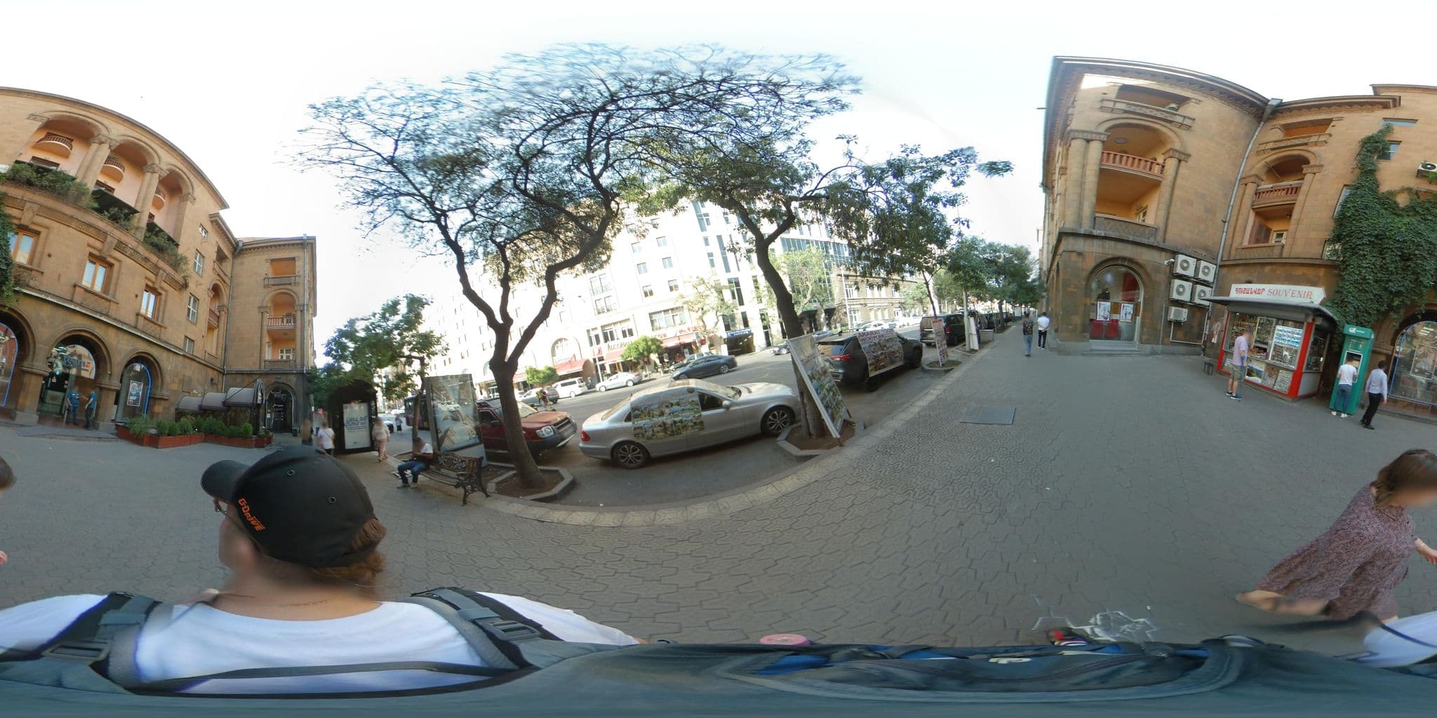 Street view near Armenia Marriott Hotel Yerevan, Yerevan — © vlivyur (CC BY-SA · Mapillary)