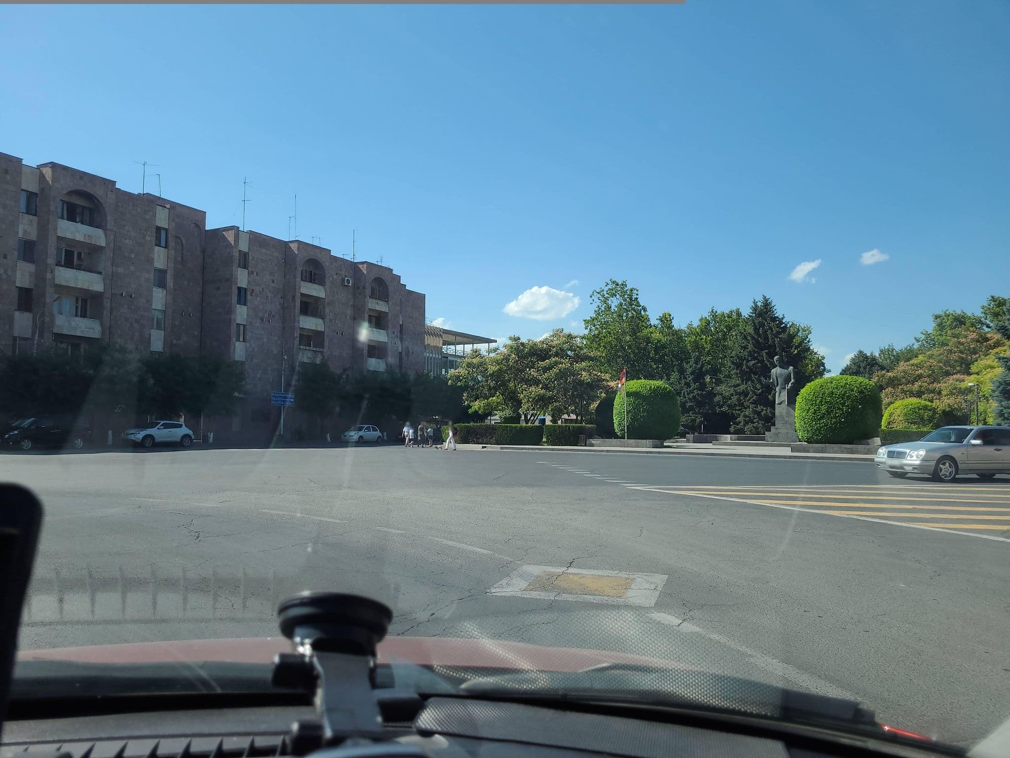 Street view near Richmind Hotel, Vagharshapat — © noktoborus (CC BY-SA · Mapillary)