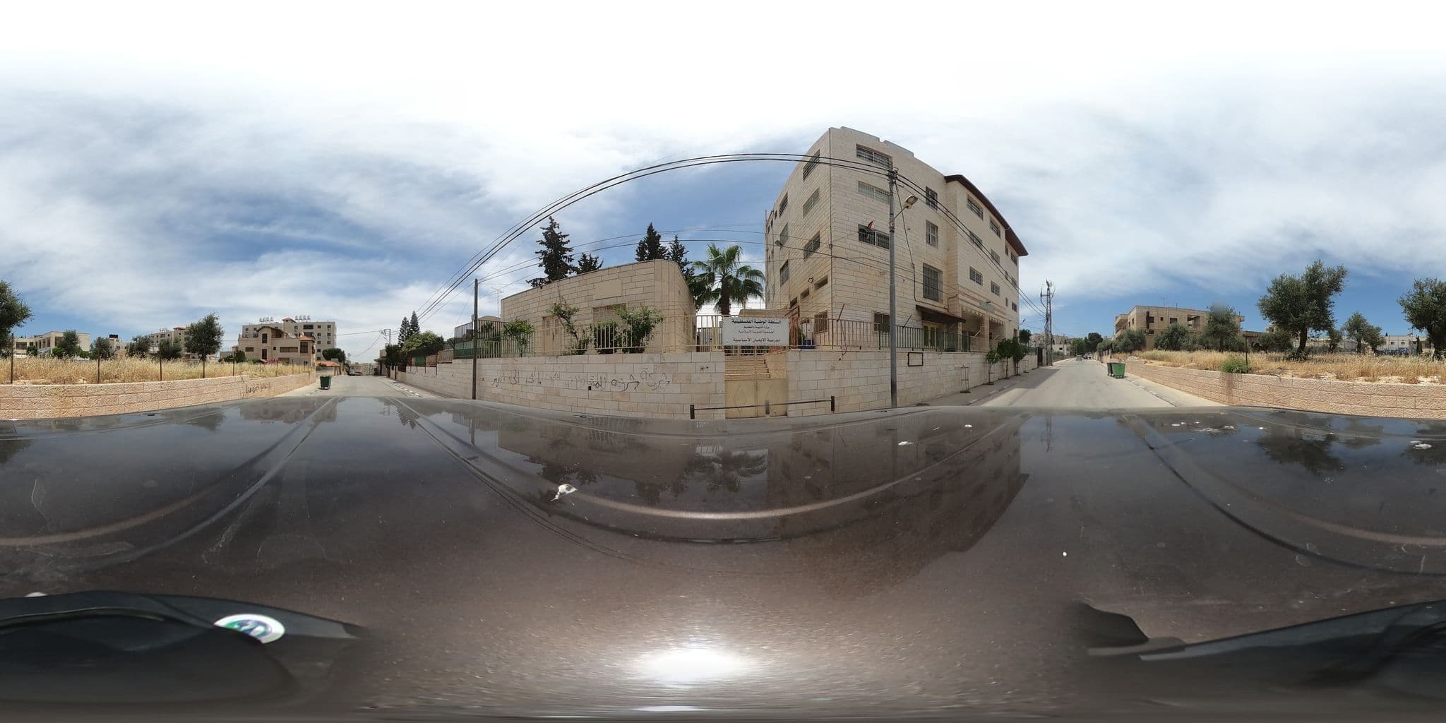 Street view near Eli Guest House, Bayt Sāḩūr — © 360ms (CC BY-SA · Mapillary)