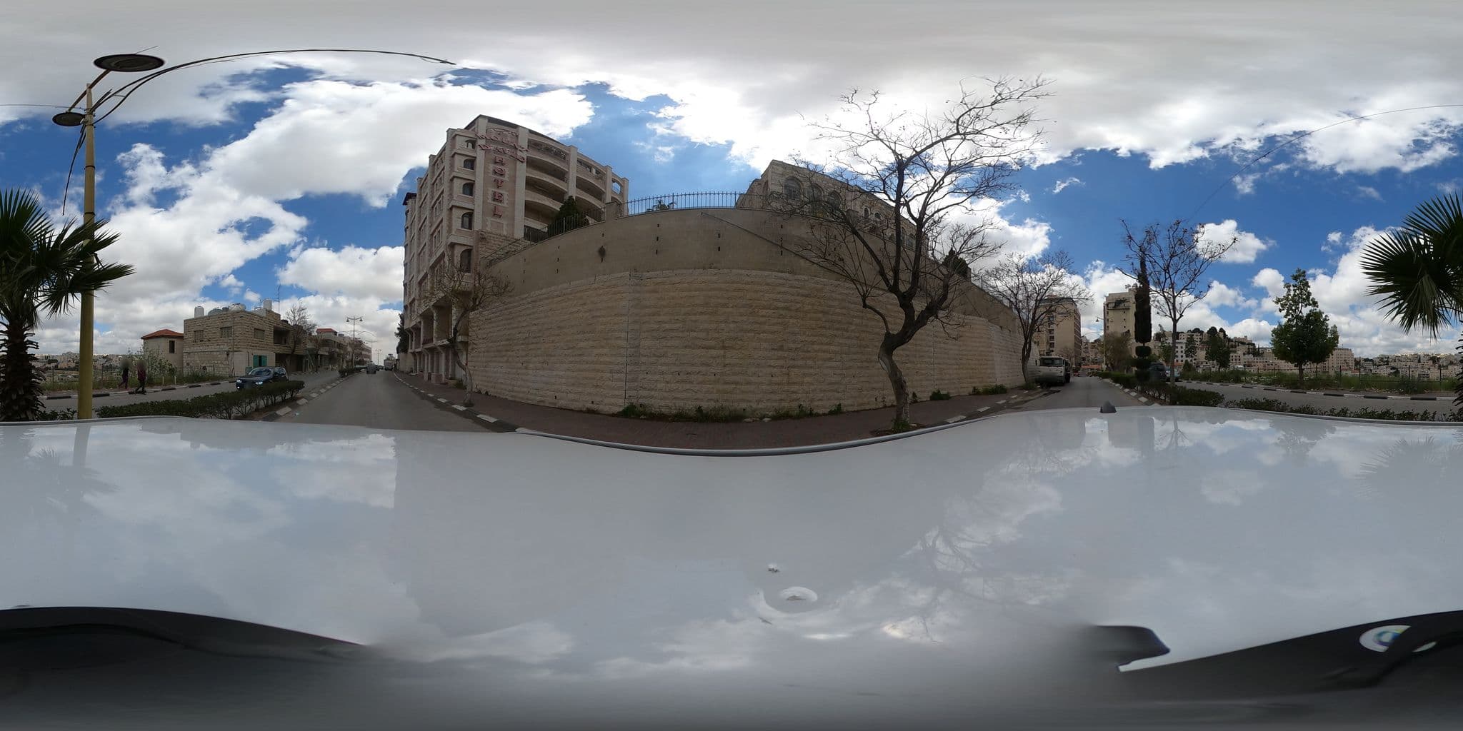 Street view near Mount David Hotel, Bethlehem — © 360ms (CC BY-SA · Mapillary)