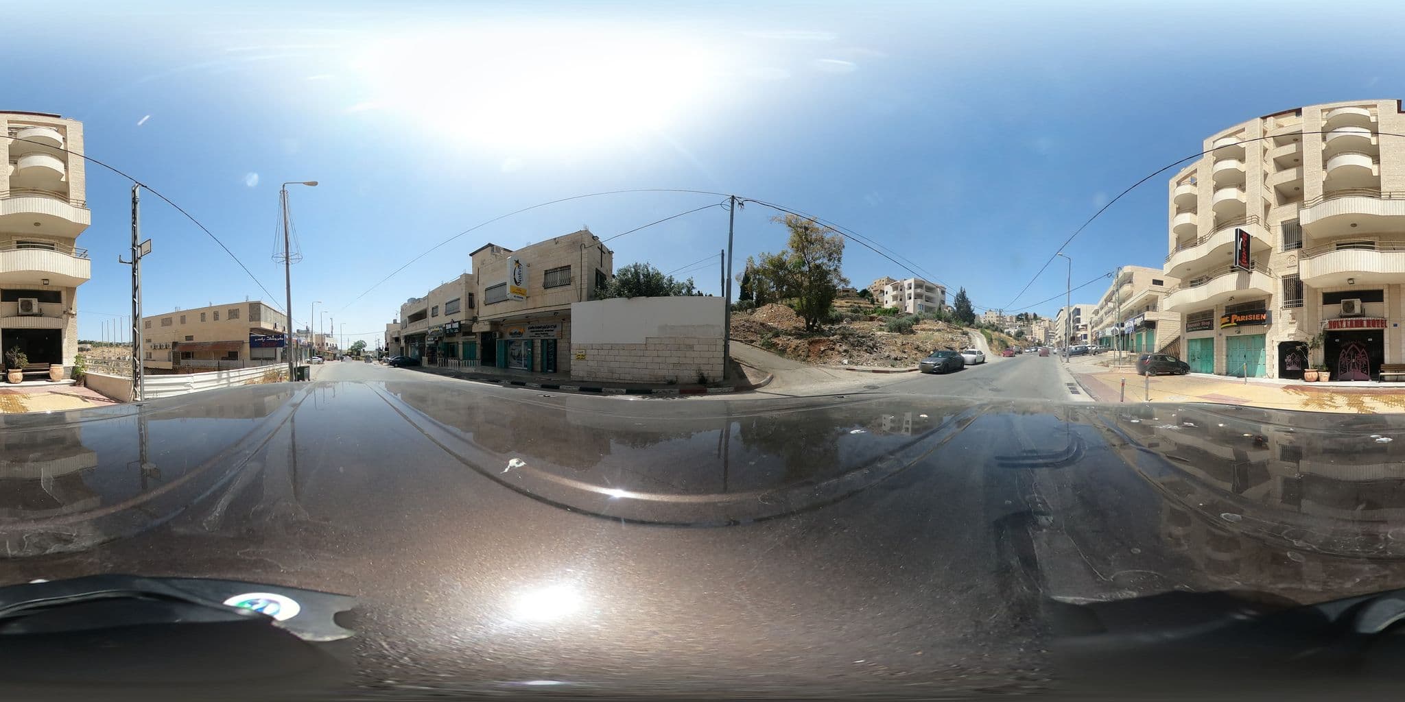 Street view near Holy Land Hotel, Betlehem, Bethlehem — © 360ms (CC BY-SA · Mapillary)