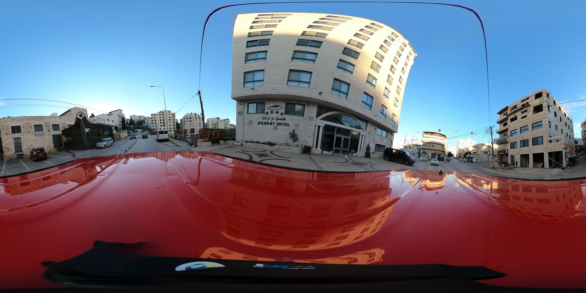 Street view near Ararat Hotel, Bethlehem — © 360ms (CC BY-SA · Mapillary)