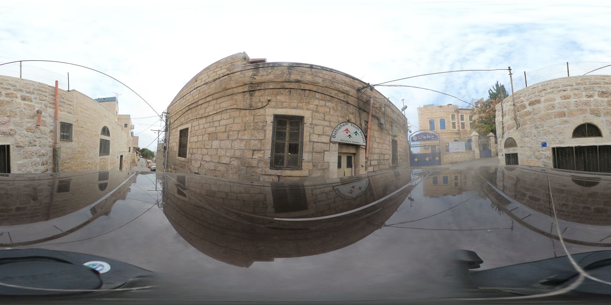 Street view near bethlehem youth hostel, Bethlehem — © 360ms (CC BY-SA · Mapillary)