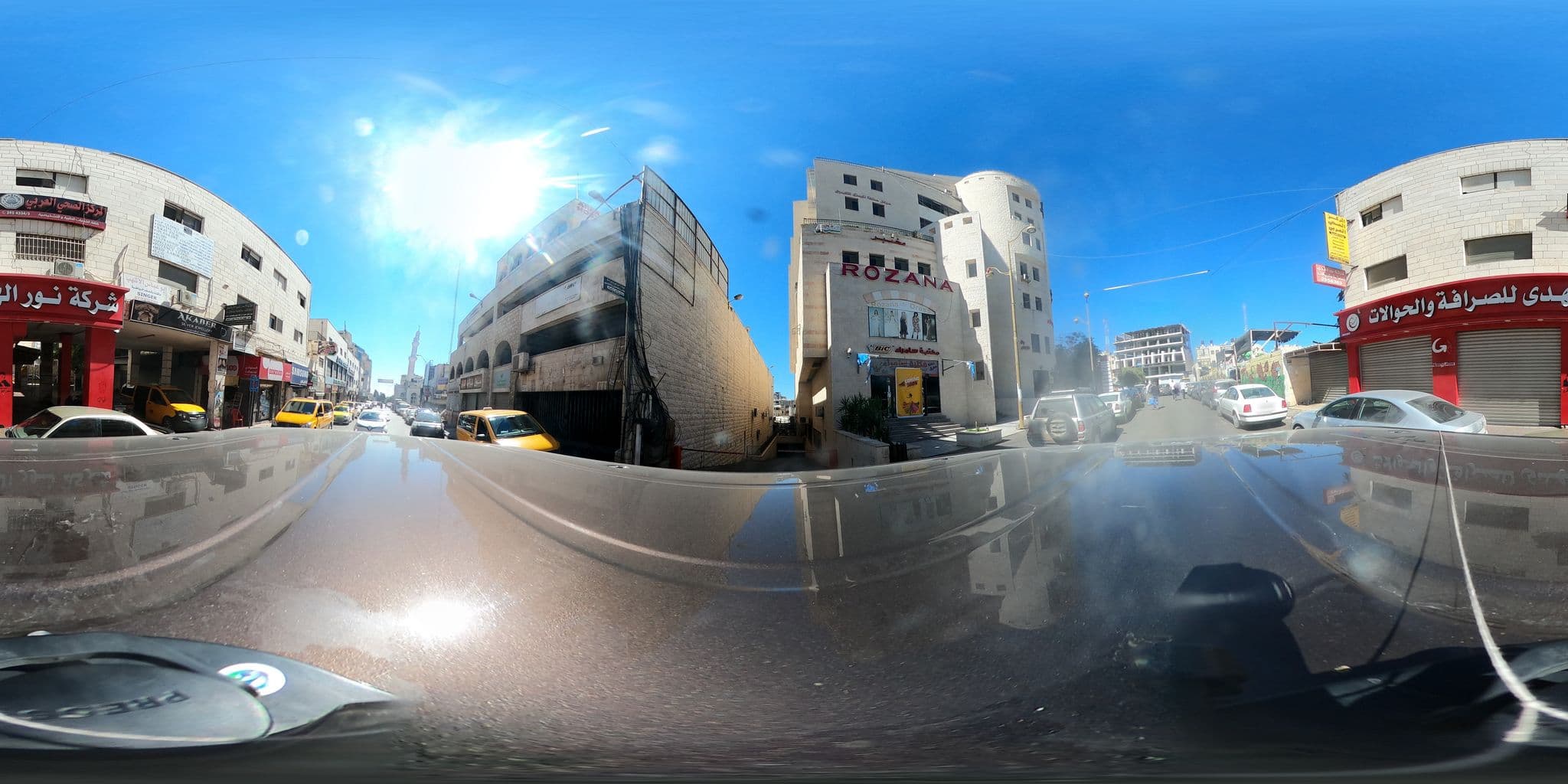 Street view near Amra Hotel, Ramallah — © 360ms (CC BY-SA · Mapillary)