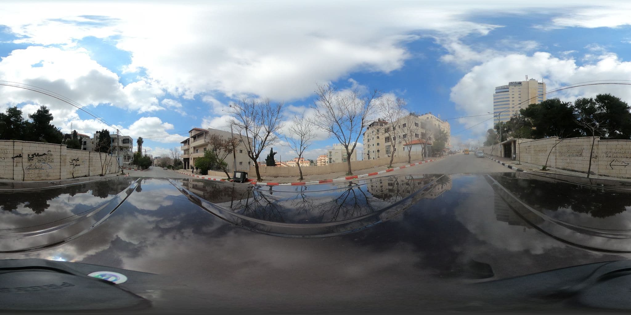 Street view near Carmel hotel, Ramallah — © 360ms (CC BY-SA · Mapillary)