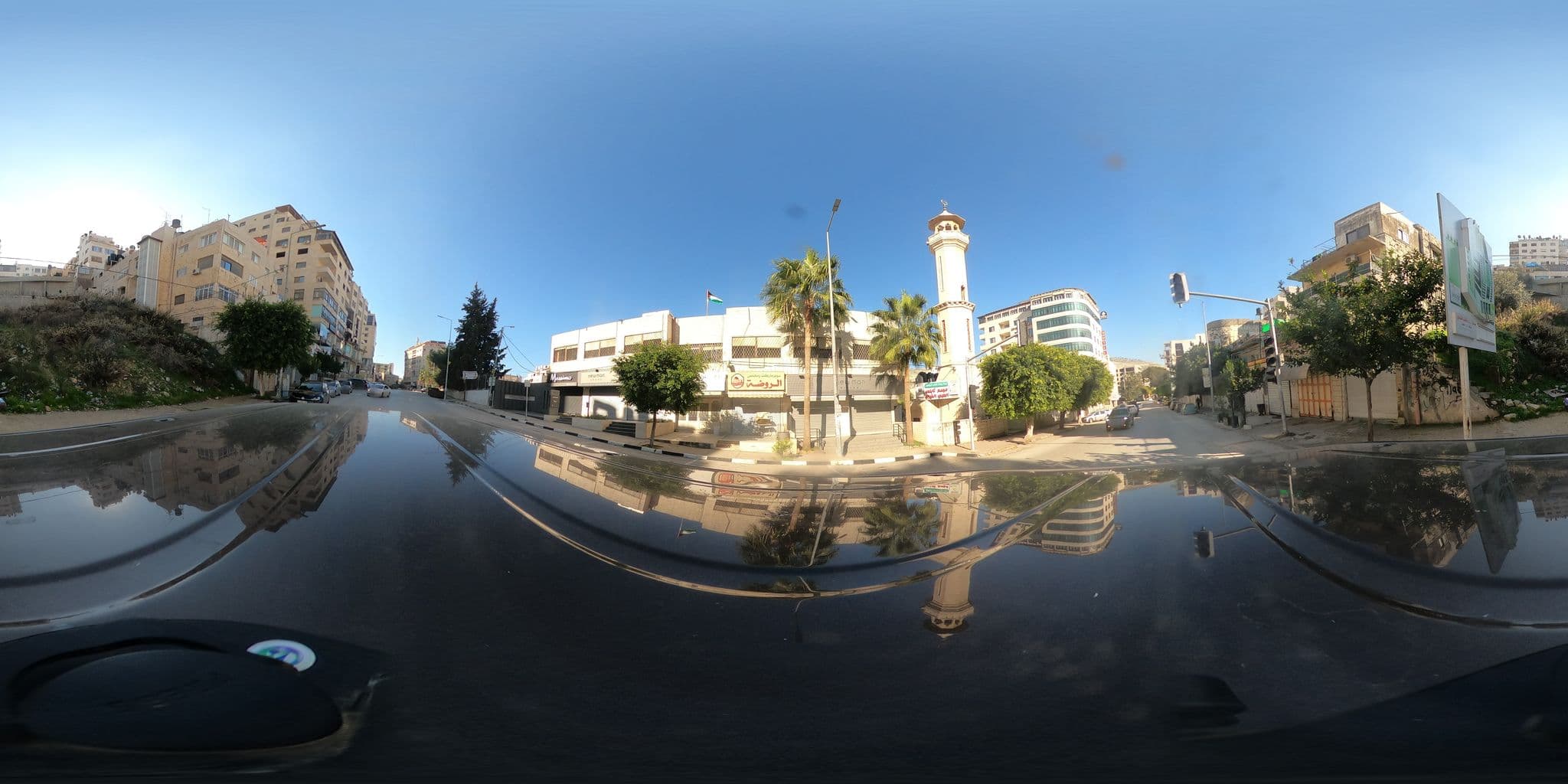 Street view near Royal Suites Hotel, Nablus — © 360ms (CC BY-SA · Mapillary)