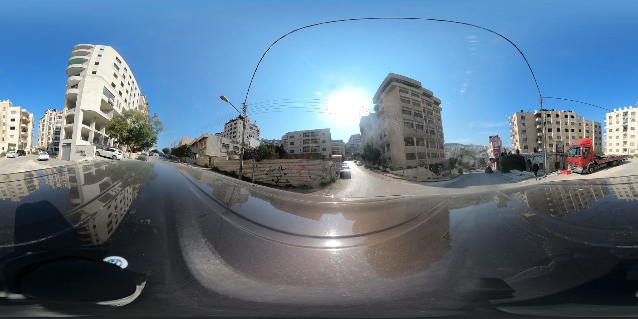 Street view near Al-qasr Hotel, Nablus — © 360ms (CC BY-SA · Mapillary)